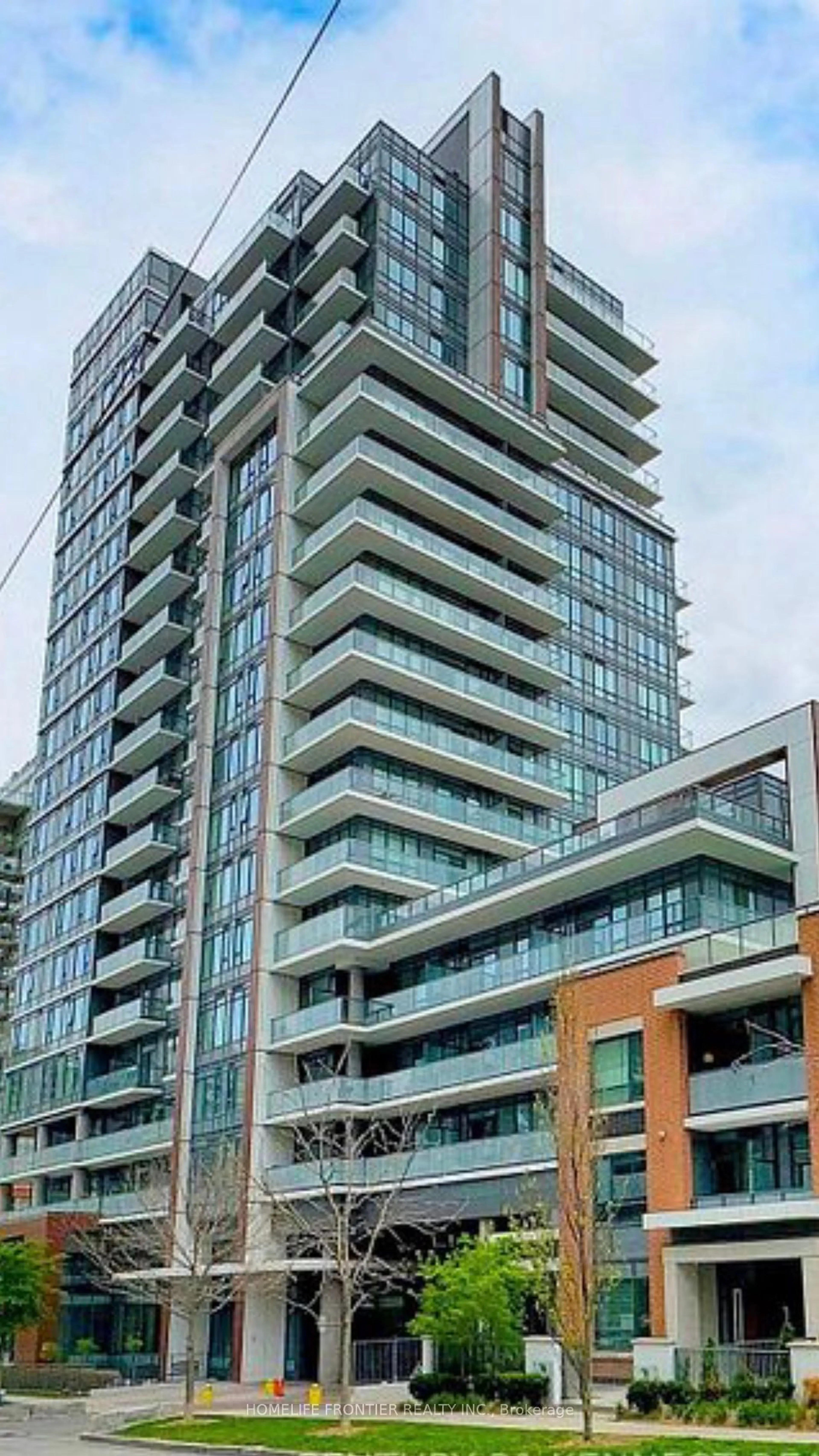 A pic from exterior of the house or condo, the front or back of building for 68 Canterbury Pl #1907, Toronto Ontario M2N 0H8