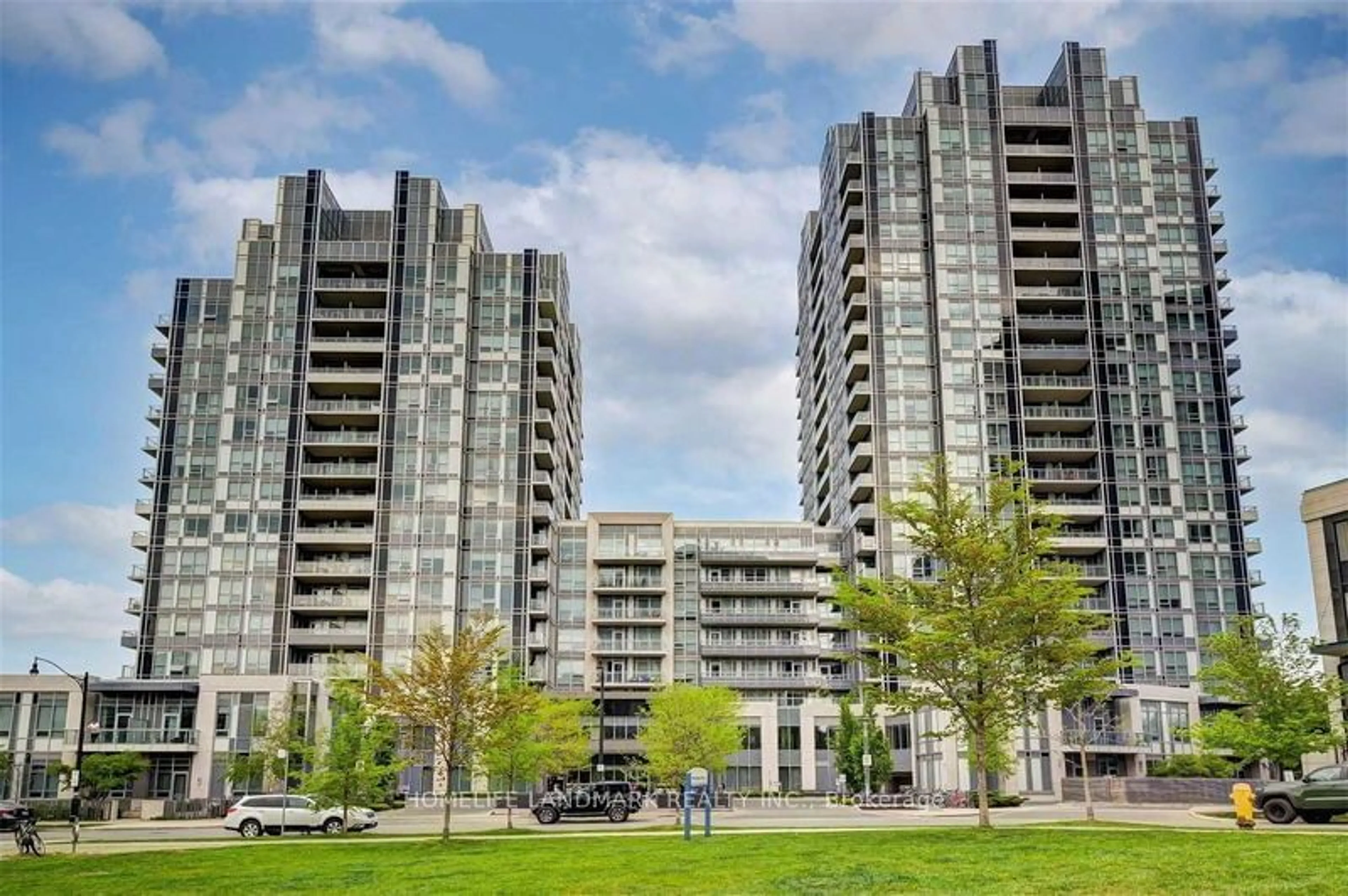 A pic from exterior of the house or condo, the front or back of building for 120 Harrison Garden Blvd #831, Toronto Ontario M2N 0H1