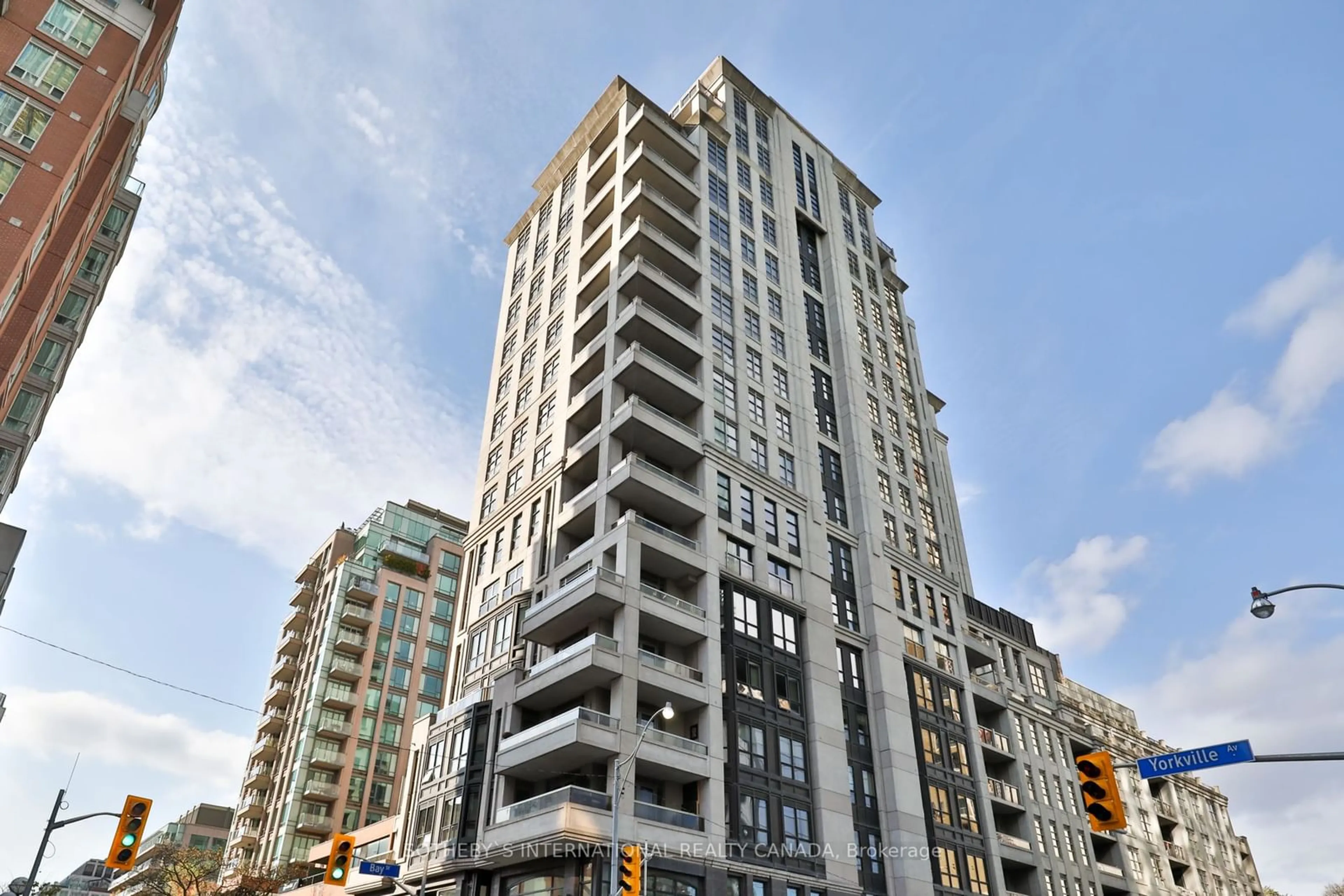 A pic from exterior of the house or condo, the front or back of building for 68 Yorkville Ave #308, Toronto Ontario M5R 3V7