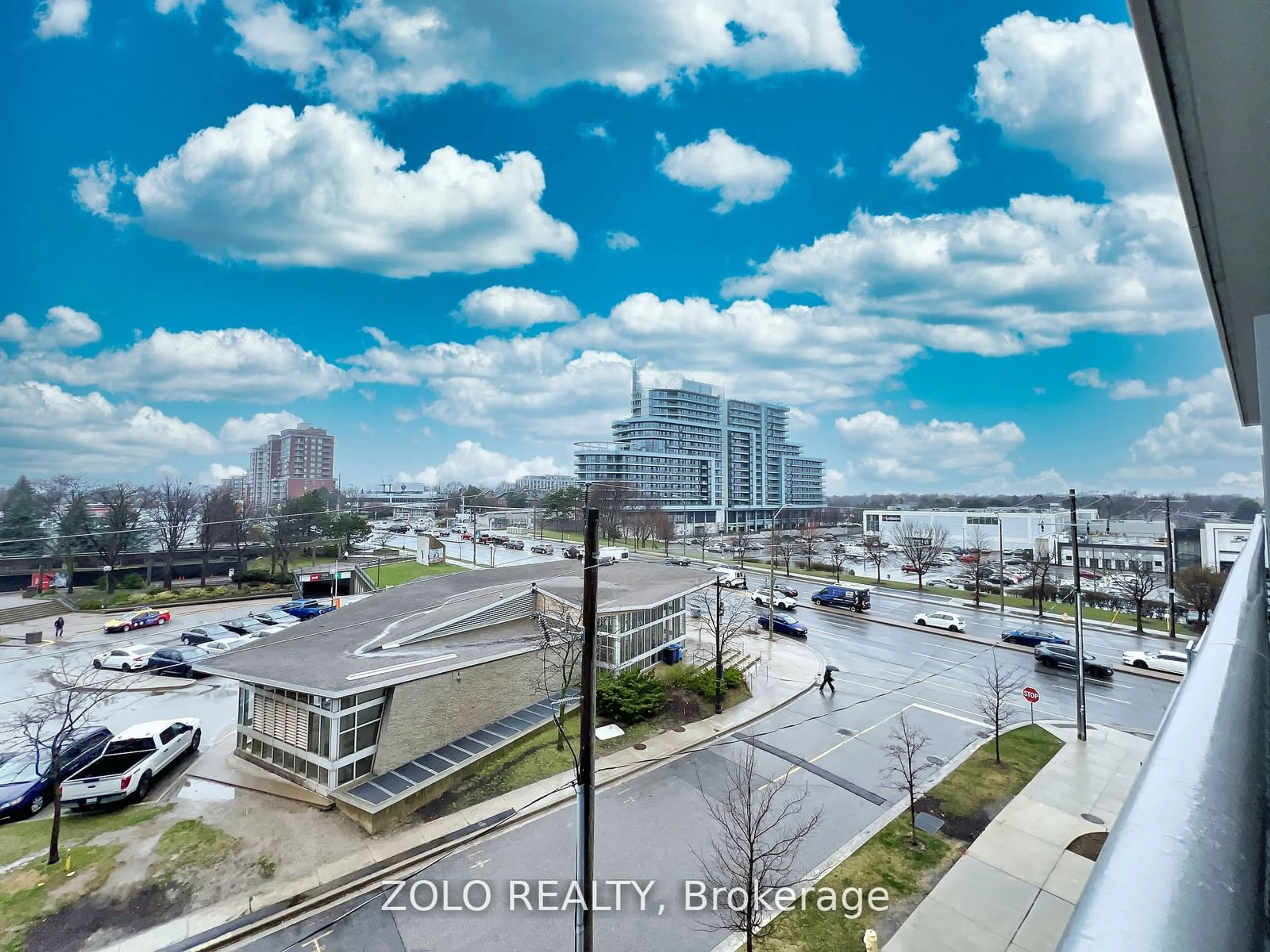 A pic from exterior of the house or condo, the view of city buildings for 7 Kenaston Gdns #315, Toronto Ontario M2K 0E9