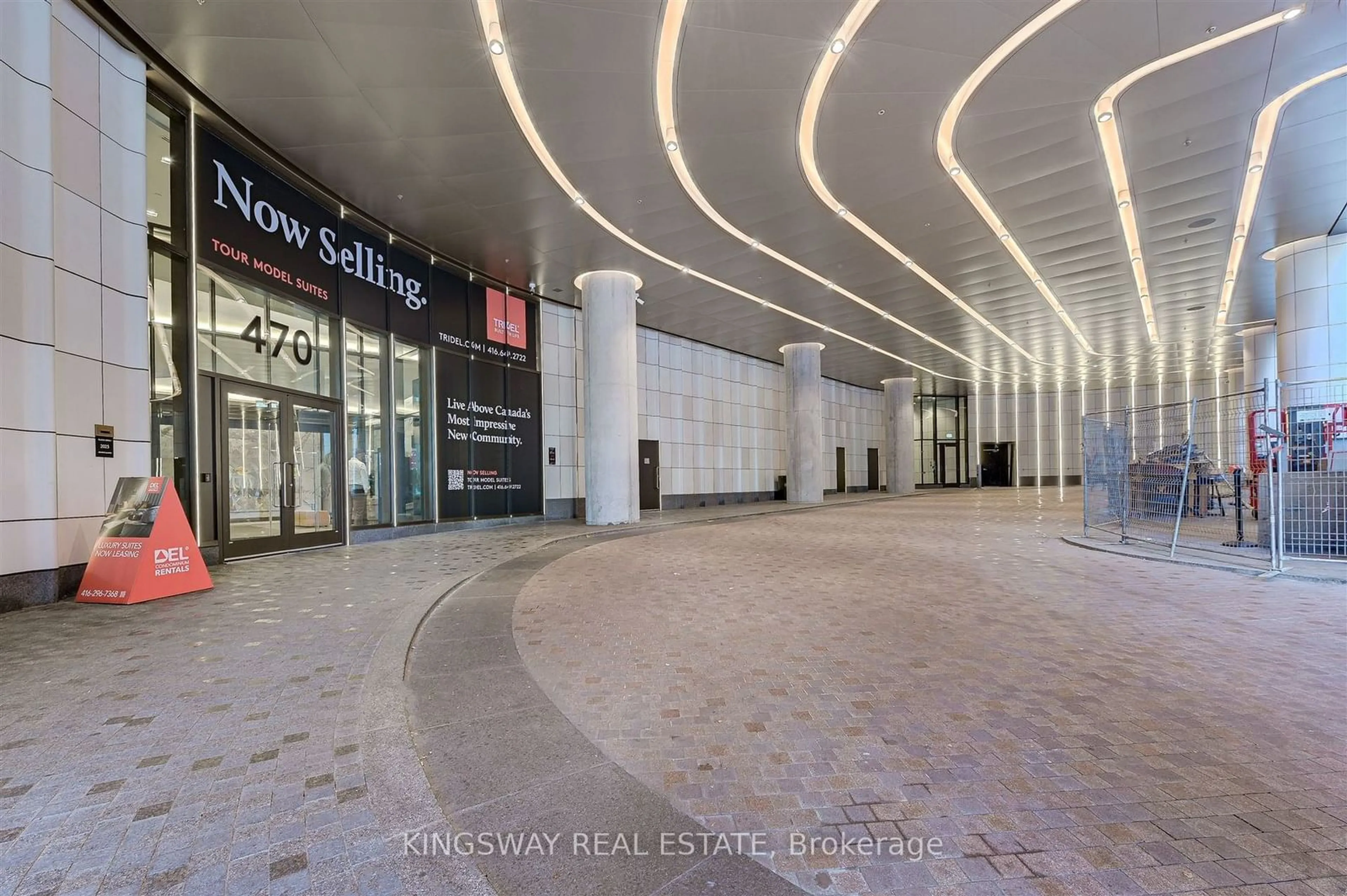 Indoor foyer, unknown floor for 470 Front St W #1907, Toronto Ontario M5V 0V6