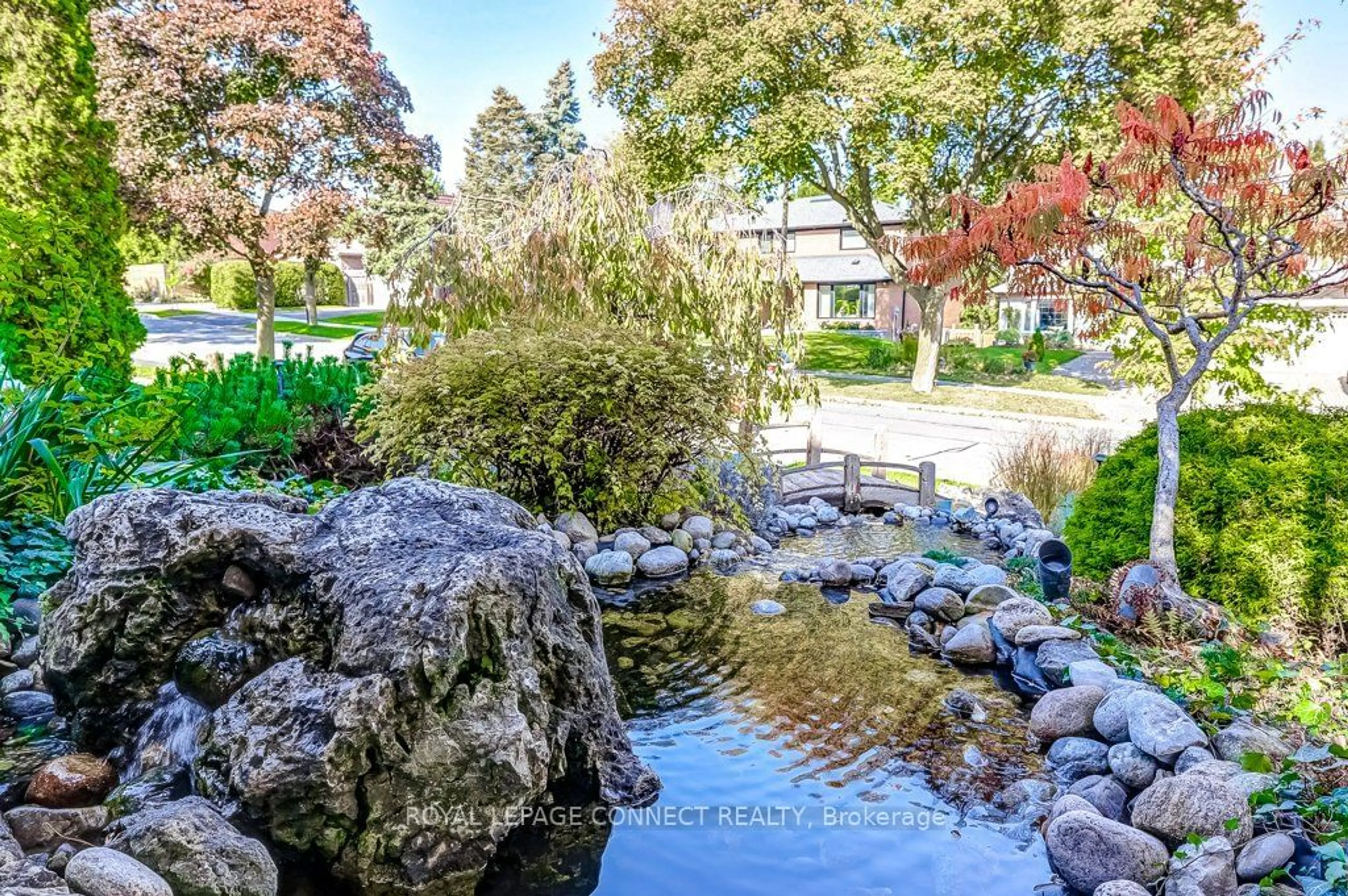 Patio, the fenced backyard for 47 Argonne Cres, Toronto Ontario M2K 2K2