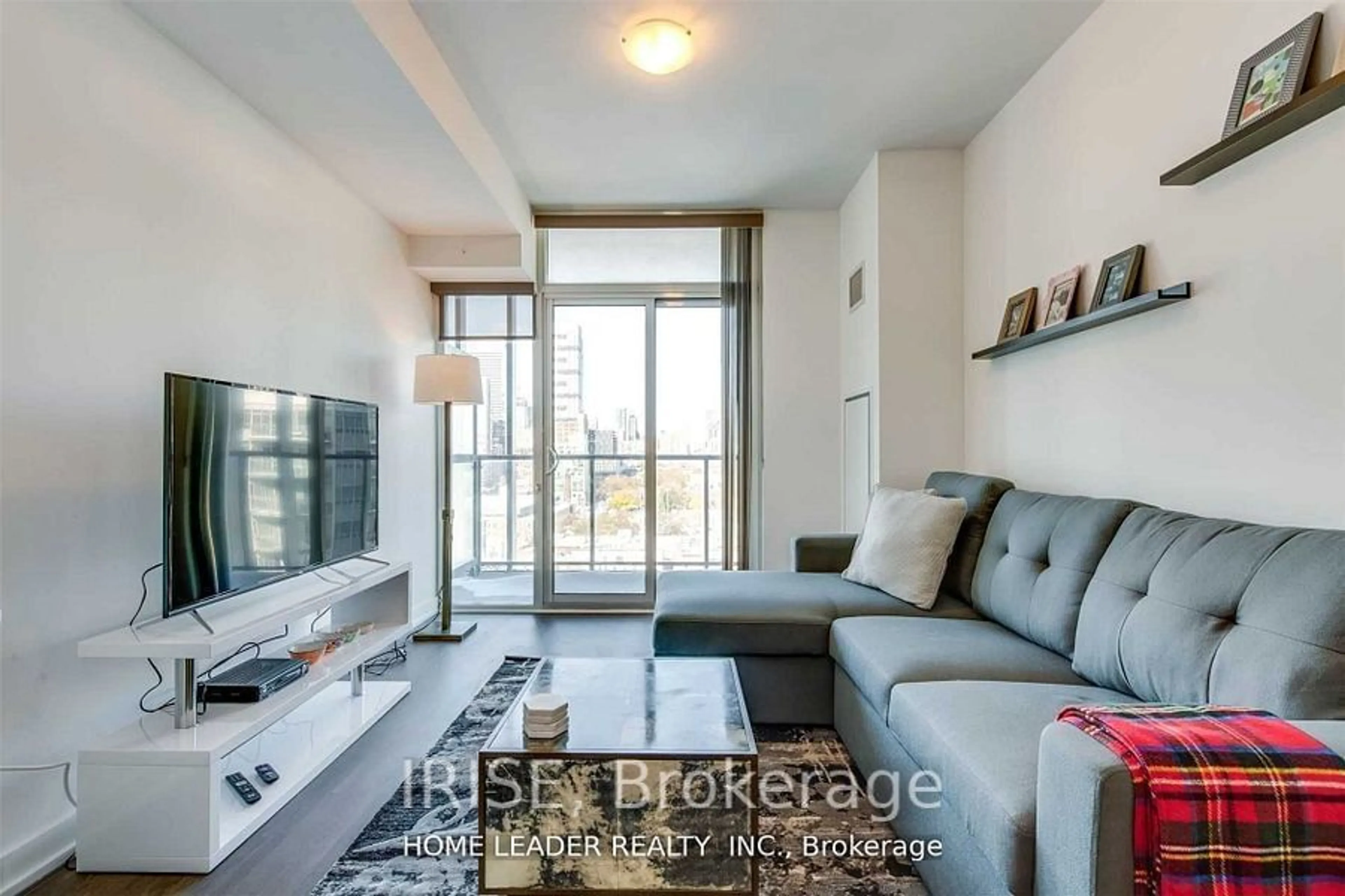 Living room for 105 George St #703, Toronto Ontario M5A 0L4