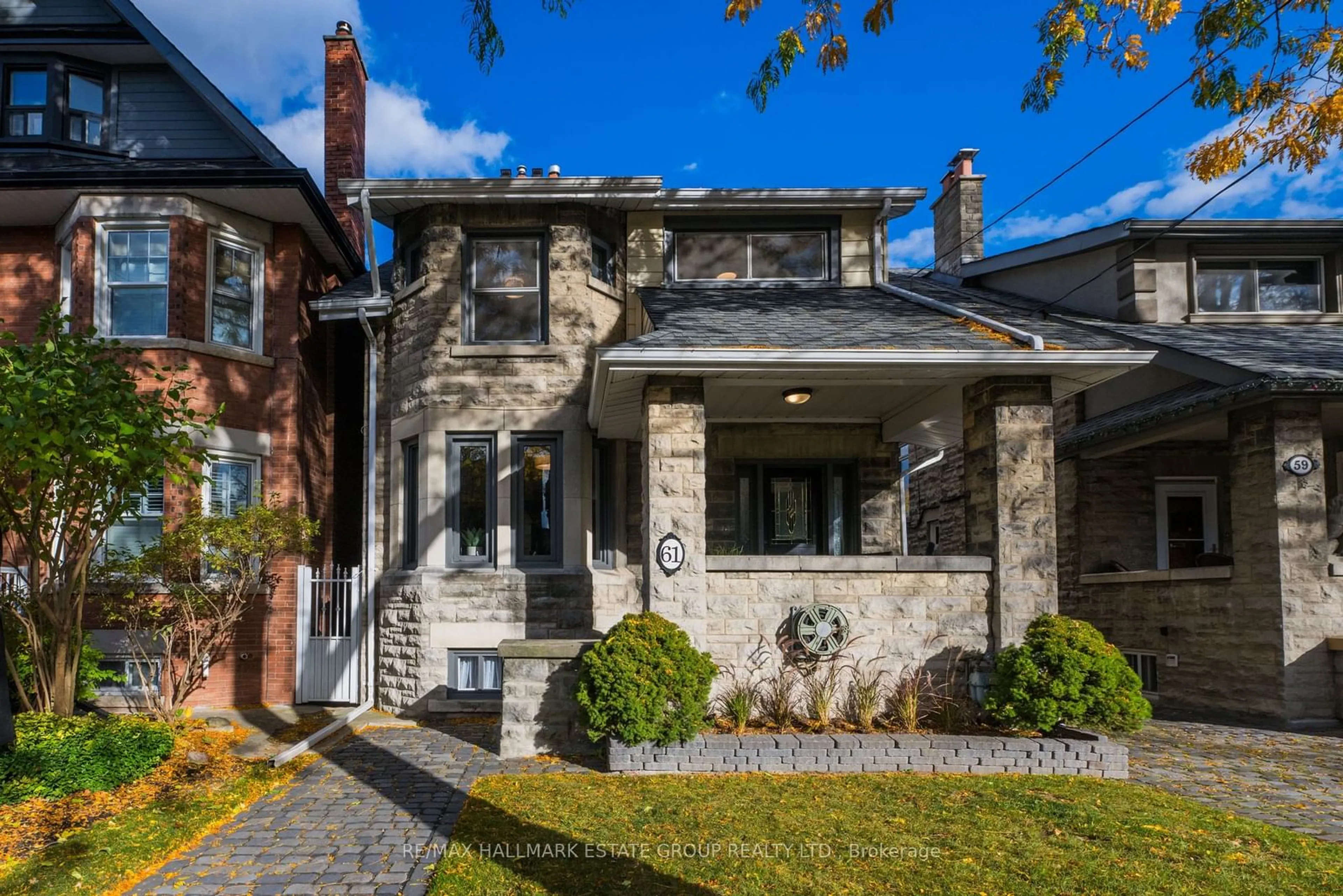 Home with brick exterior material for 61 Westmount Ave, Toronto Ontario M6H 3K2