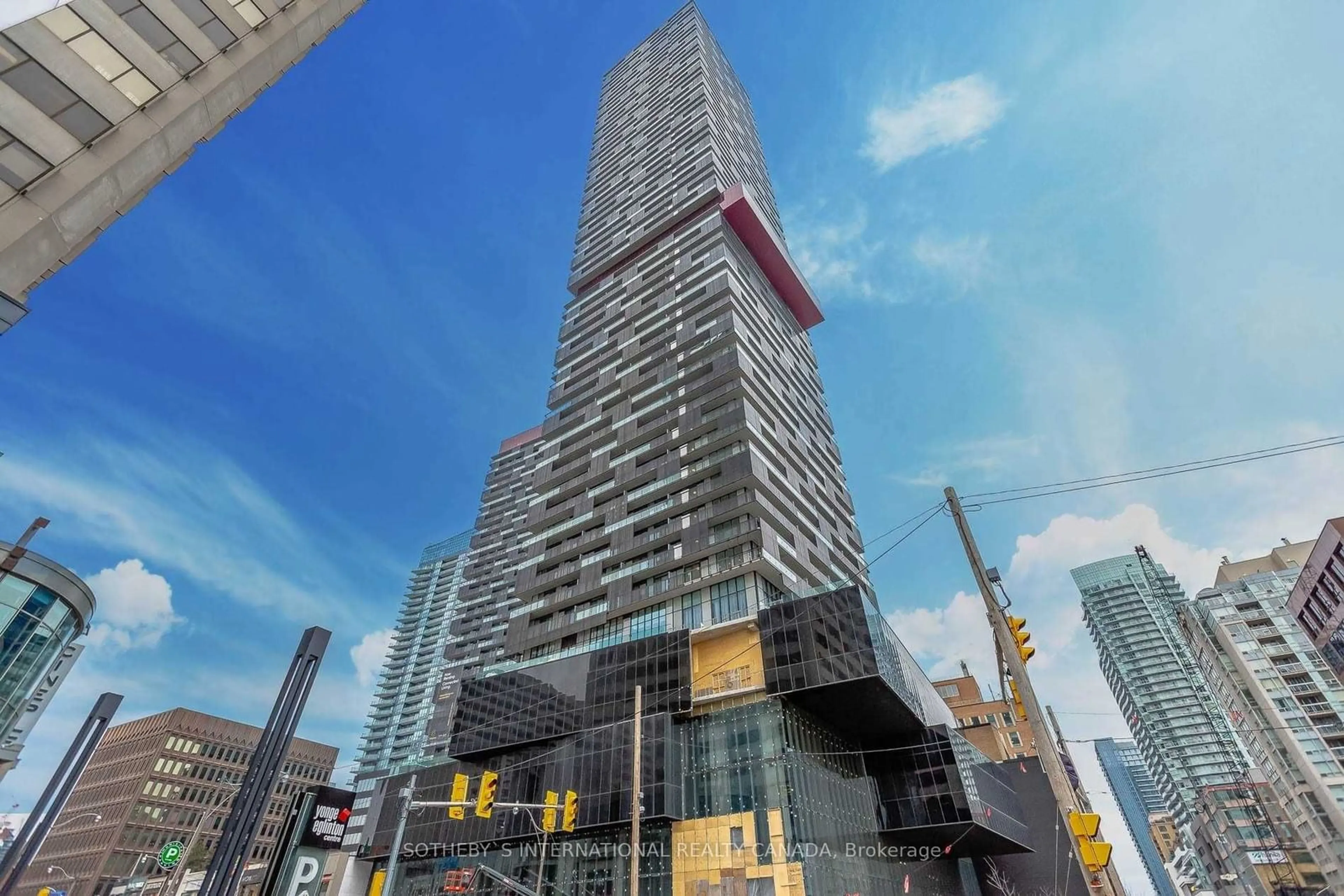 A pic from exterior of the house or condo, the street view for 8 Eglinton Ave #4308, Toronto Ontario M4P 1A6