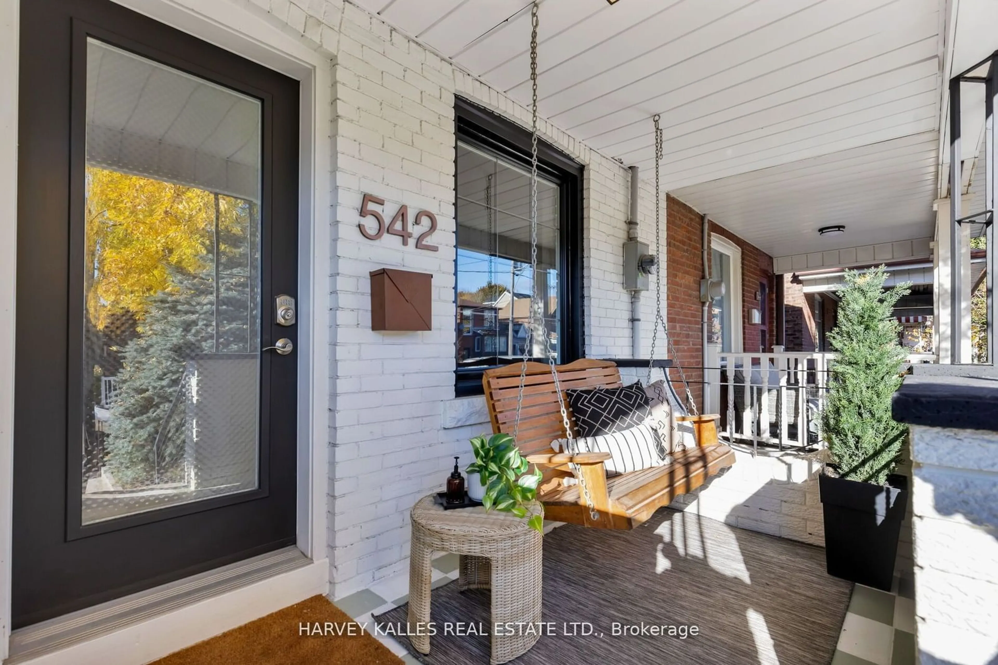 Indoor entryway, wood floors for 542 Delaware Ave, Toronto Ontario M6H 2V2