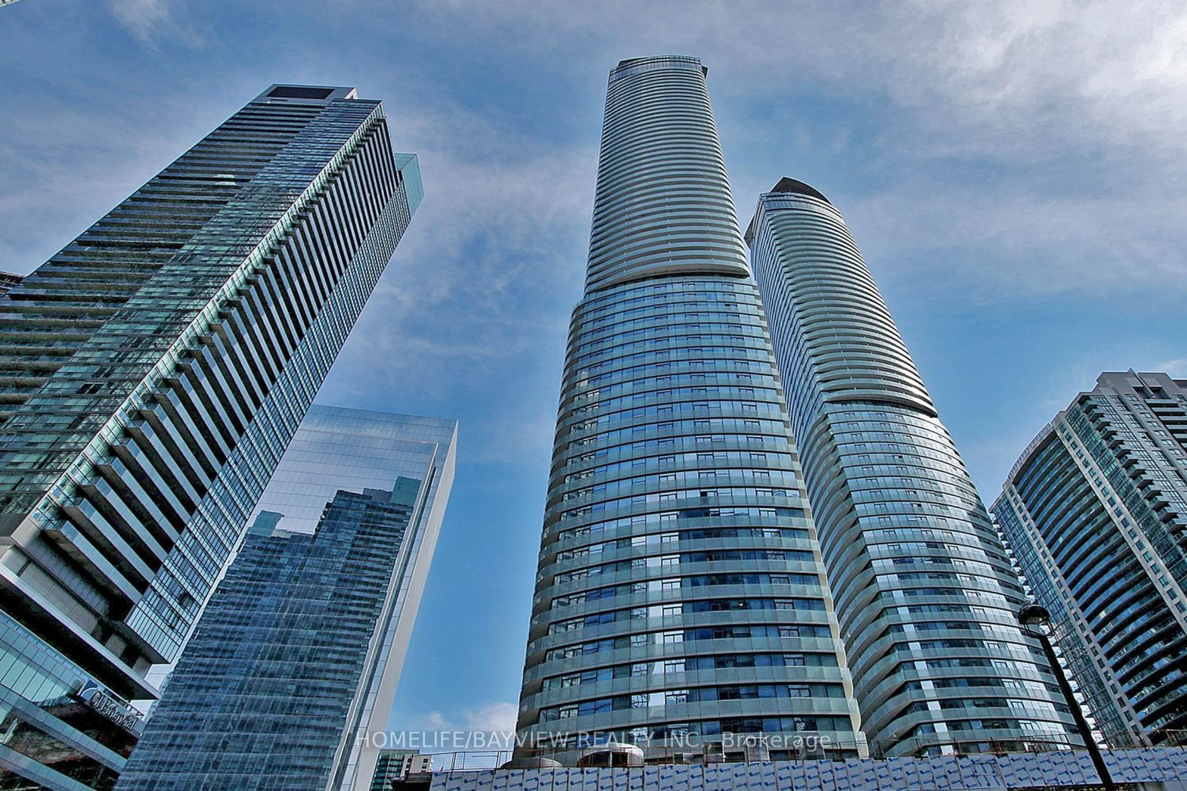 A pic from exterior of the house or condo, the view of city buildings for 14 York St #3306, Toronto Ontario M5J 0A9