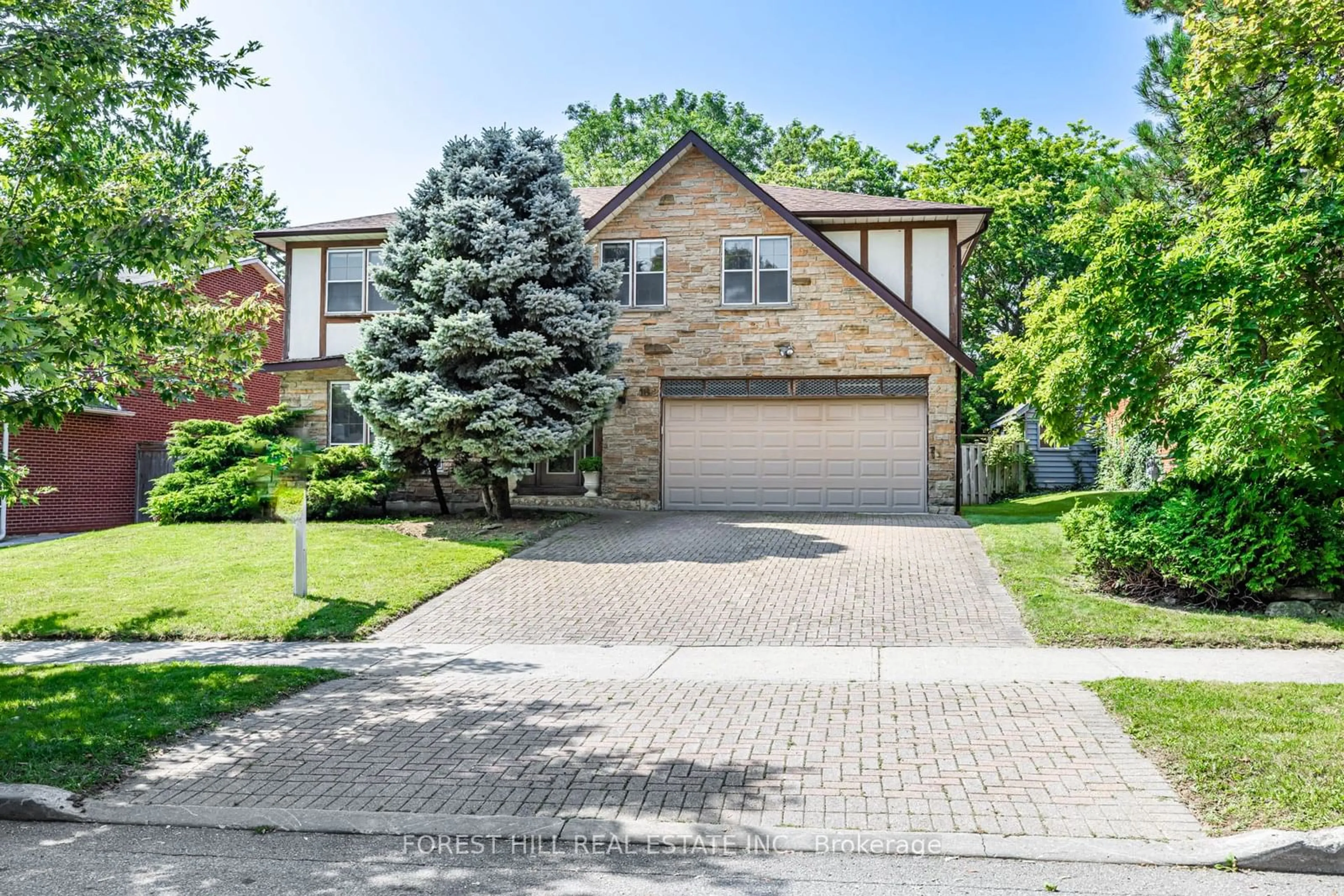 Home with brick exterior material for 162 Abbeywood Tr, Toronto Ontario M3B 3B7