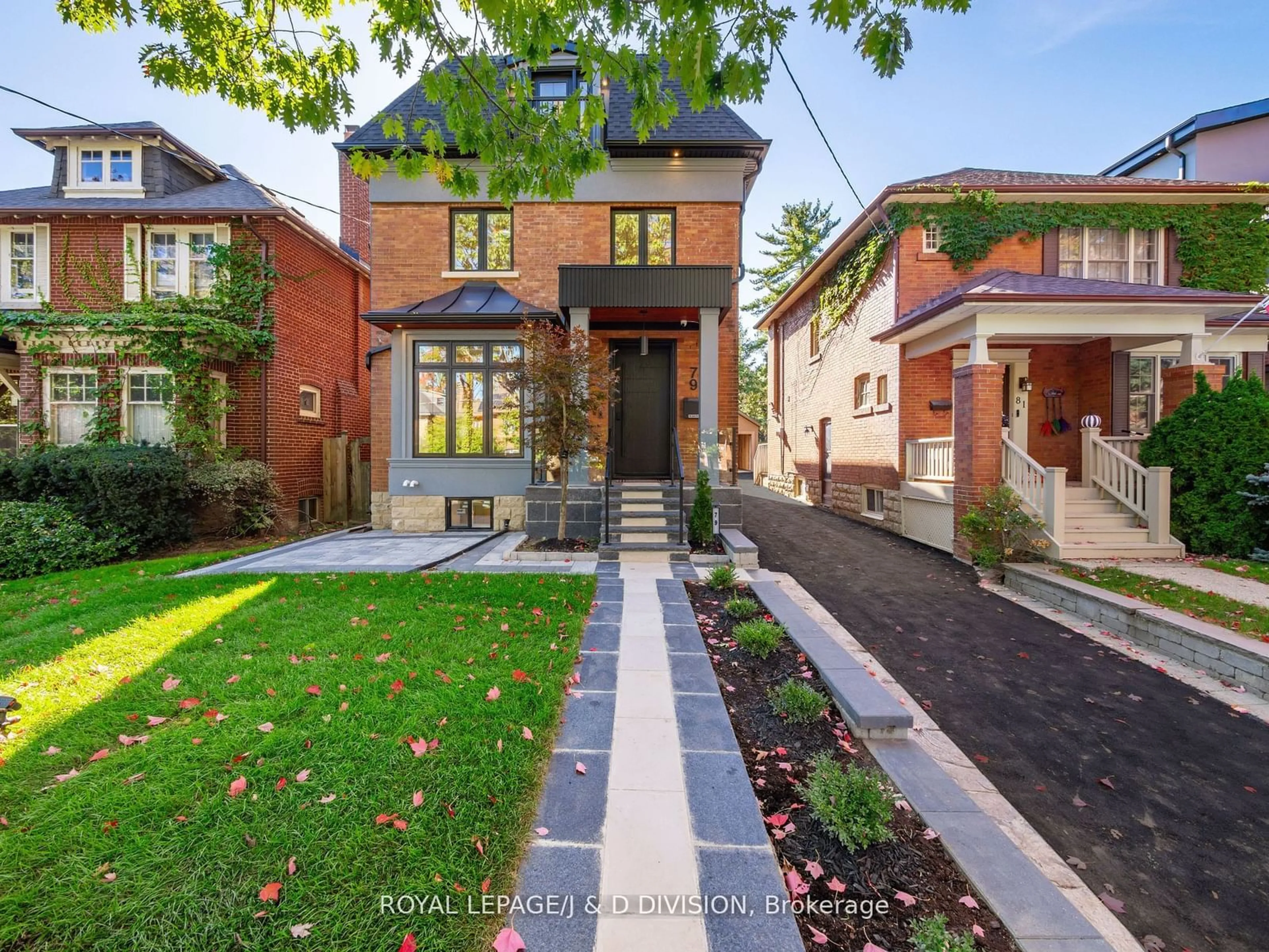 Home with brick exterior material for 79 Chudleigh Ave, Toronto Ontario M4R 1T4