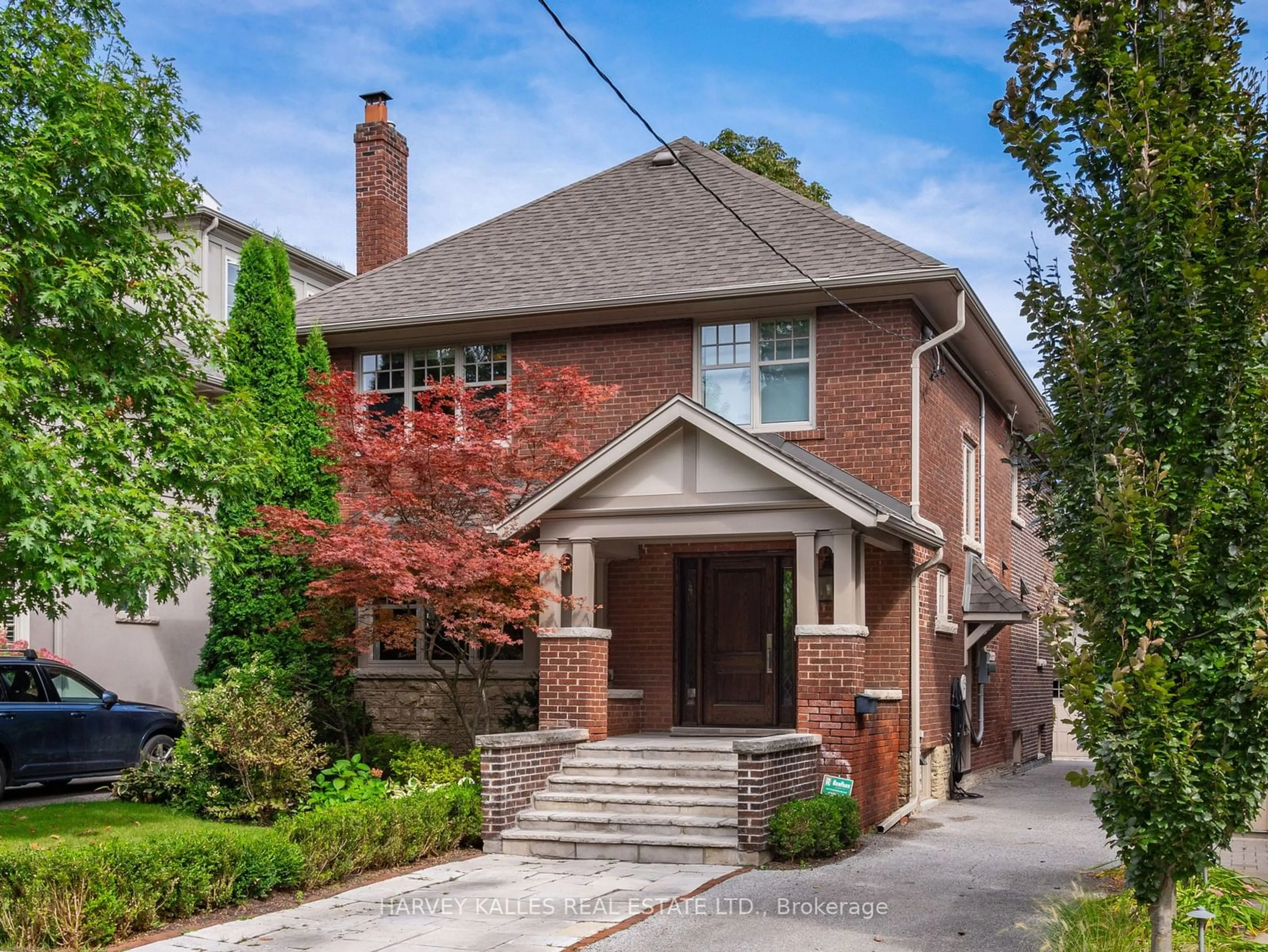 Home with brick exterior material for 83 Lascelles Blvd, Toronto Ontario M5P 2E3