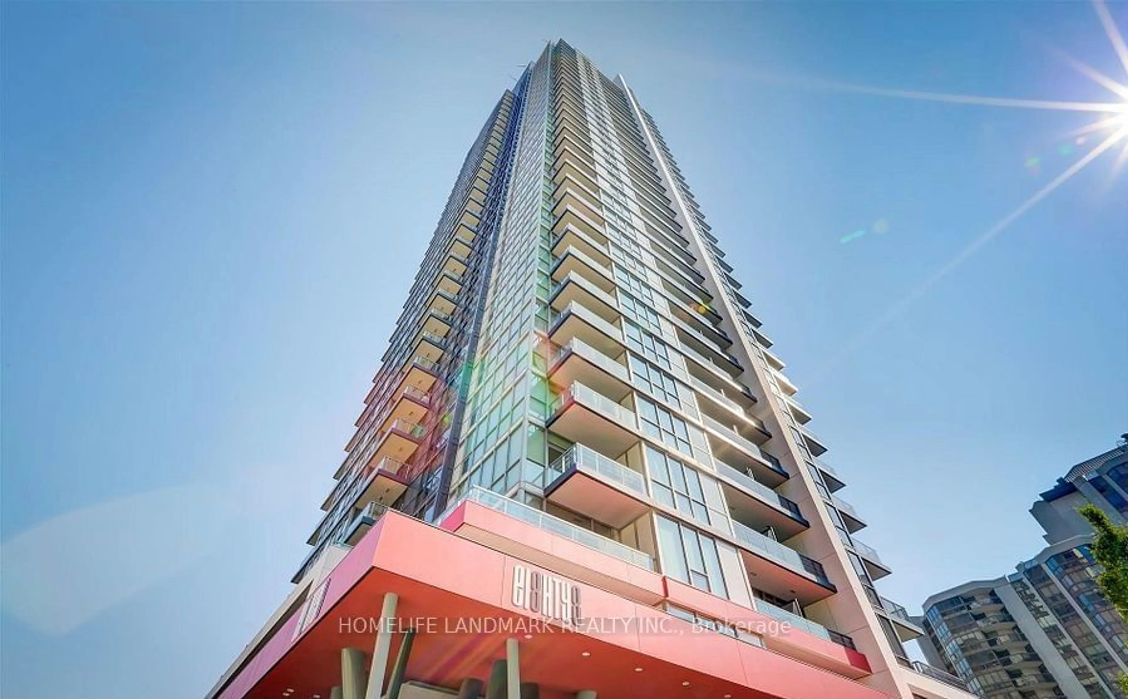 A pic from exterior of the house or condo, the front or back of building for 88 Sheppard Ave #2508, Toronto Ontario M2N 6Y2