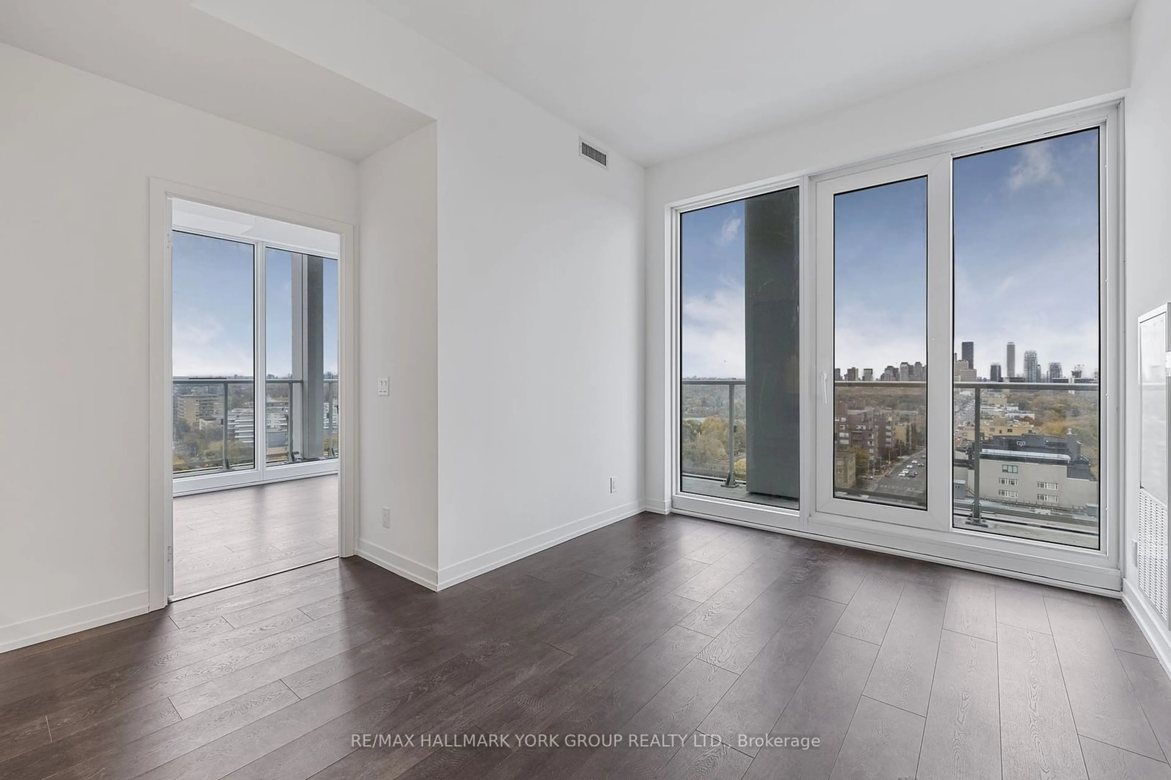 A pic of a room, wood floors for 2020 Bathurst St #PH 16, Toronto Ontario M5P 0A6