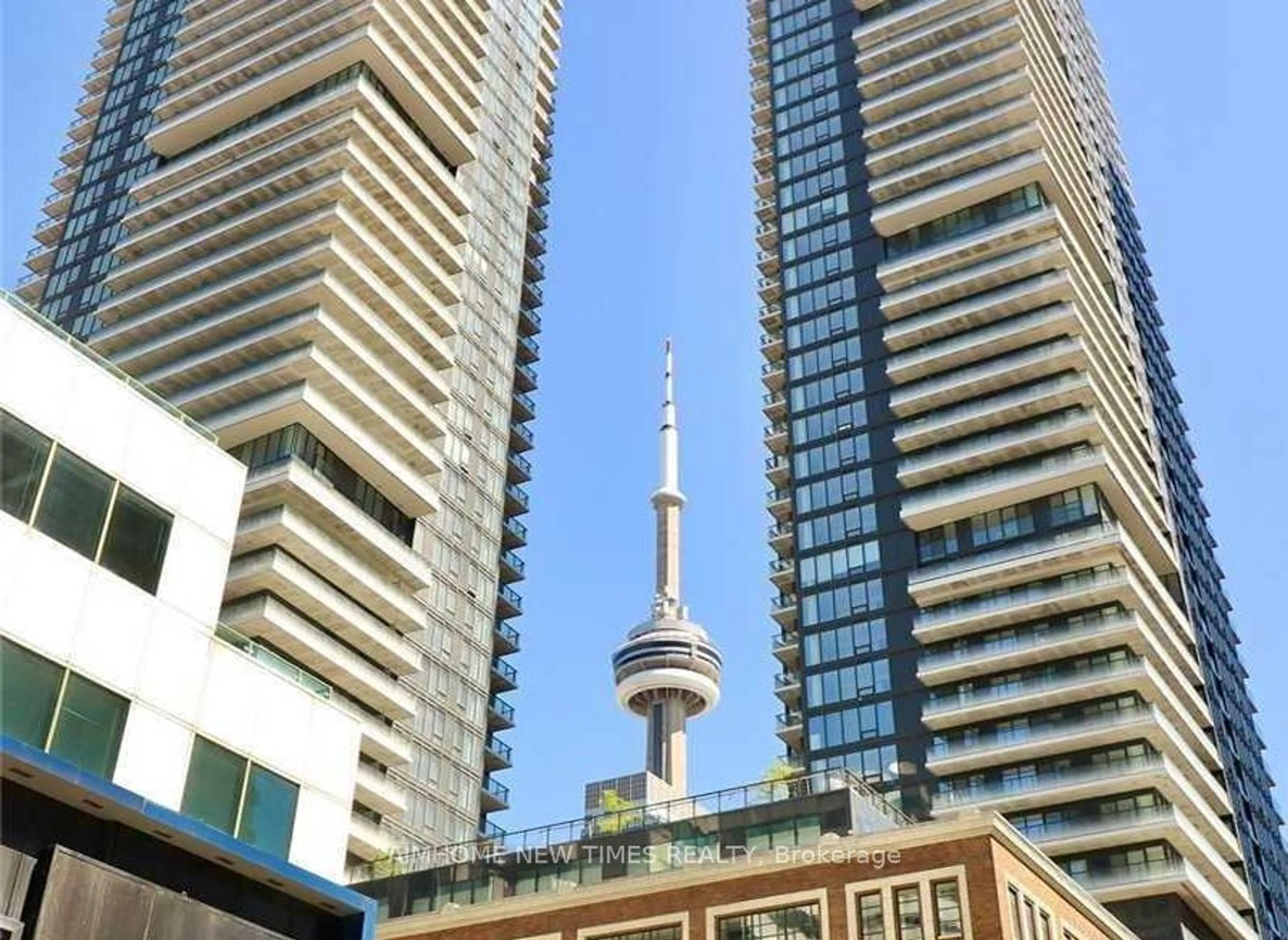 A pic from exterior of the house or condo, the view of city buildings for 125 Blue Jays Way #3311, Toronto Ontario M5V 0N5