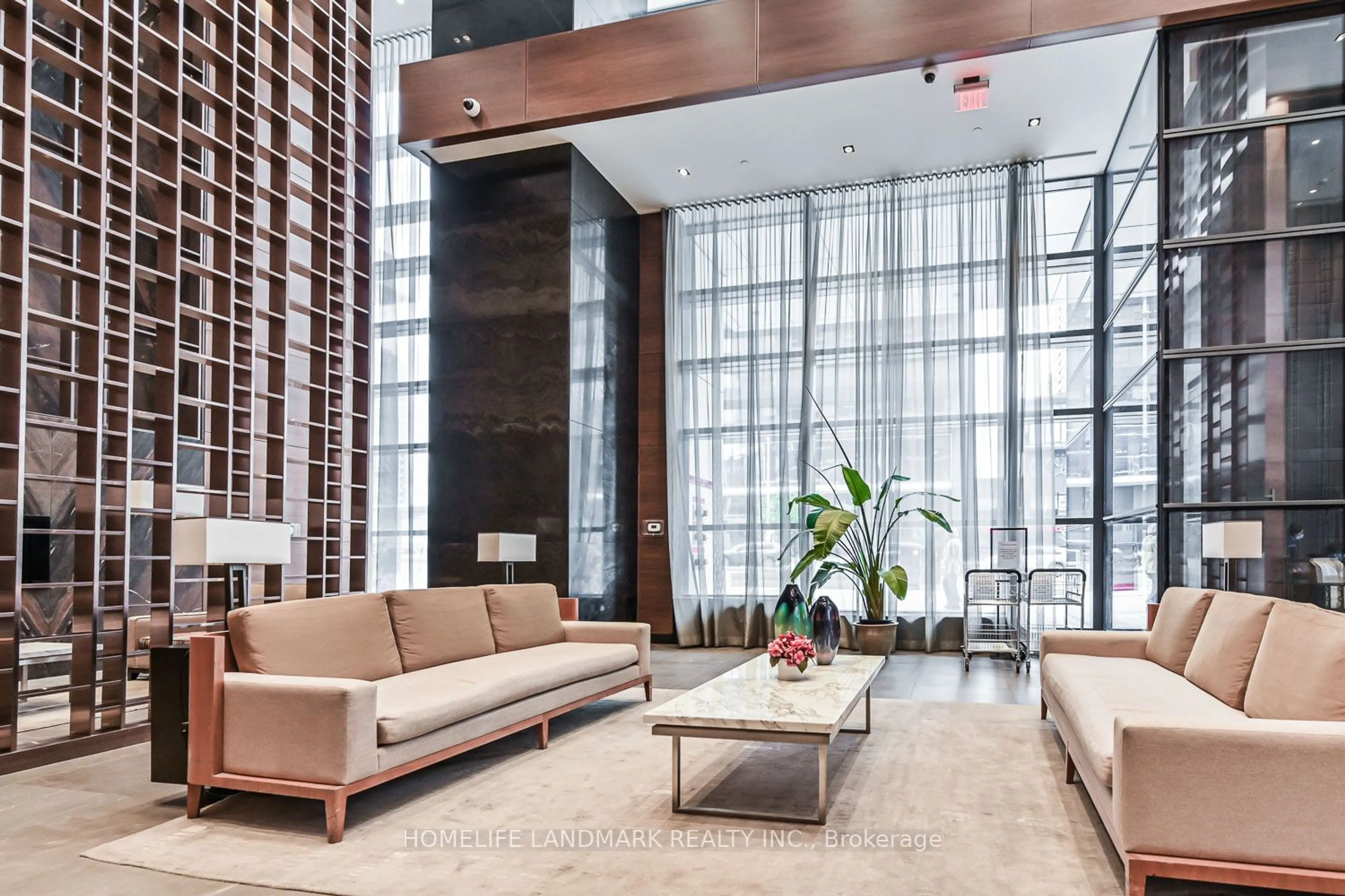 Indoor lobby, carpet floors for 5 Sheppard Ave #2117, Toronto Ontario M2N 0G4