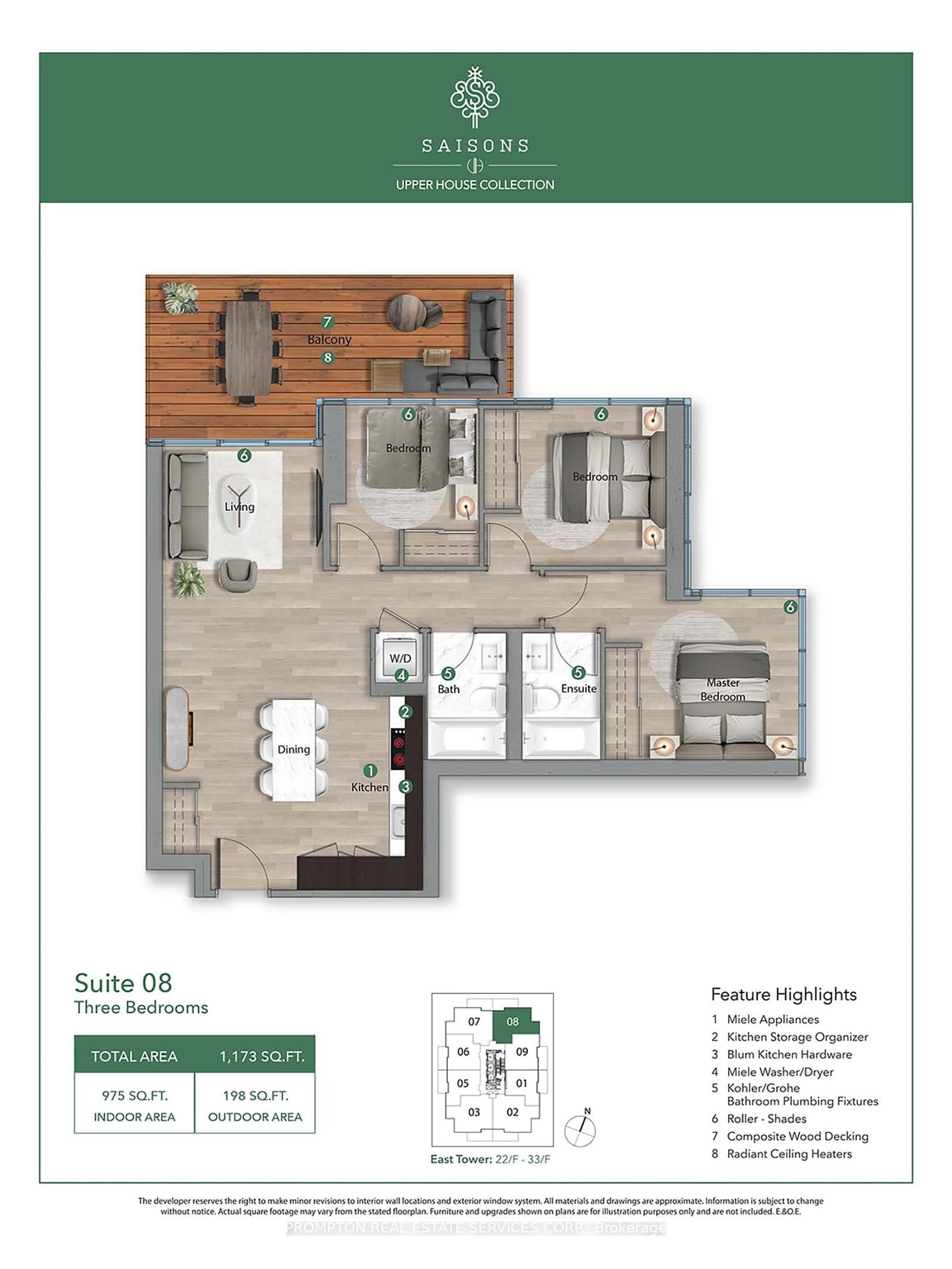 Floor plan for 27 McMahon Dr #2908, Toronto Ontario M2K 0J2