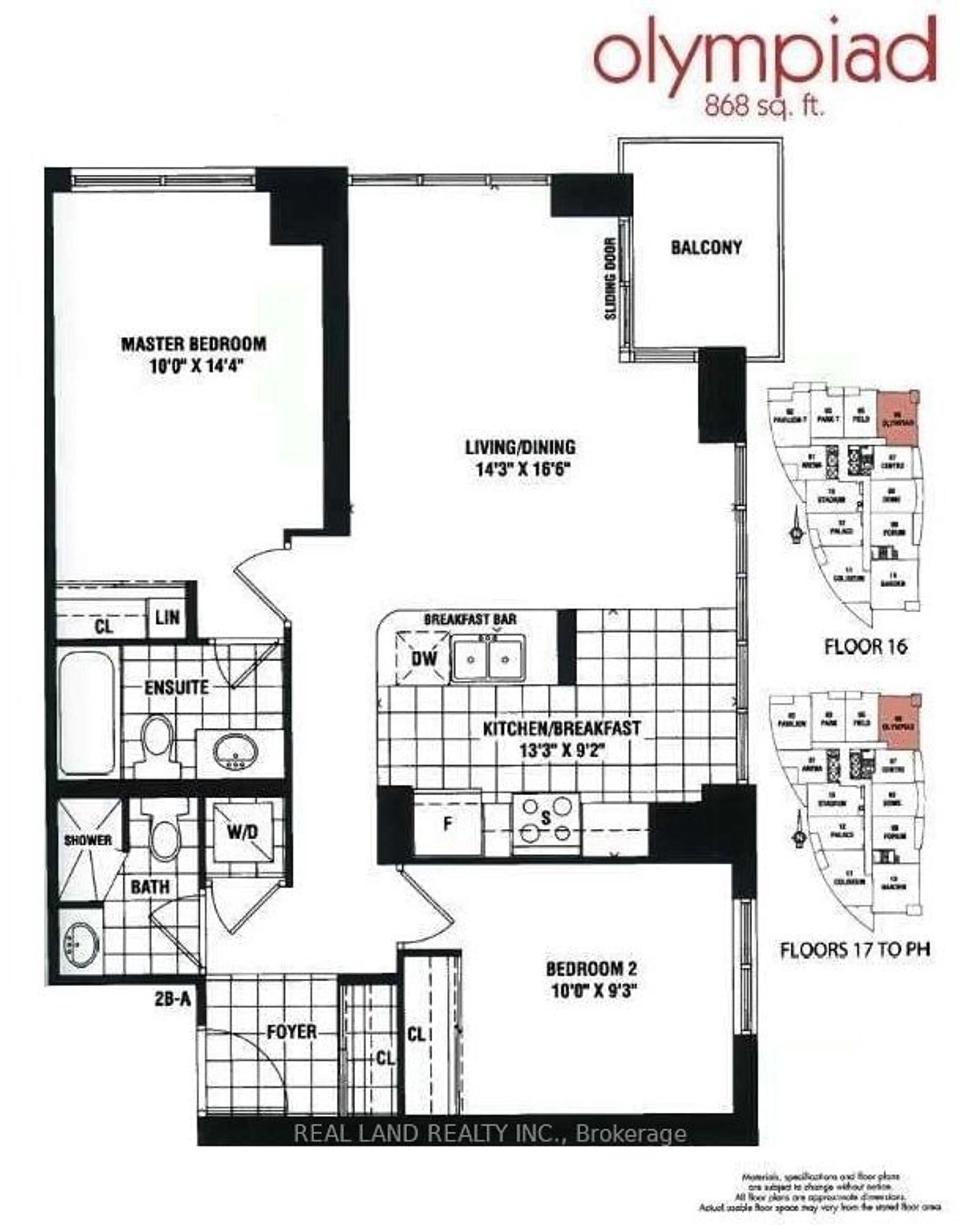 Floor plan for 19 Grand Trunk Cres #1006, Toronto Ontario M5J 3A3