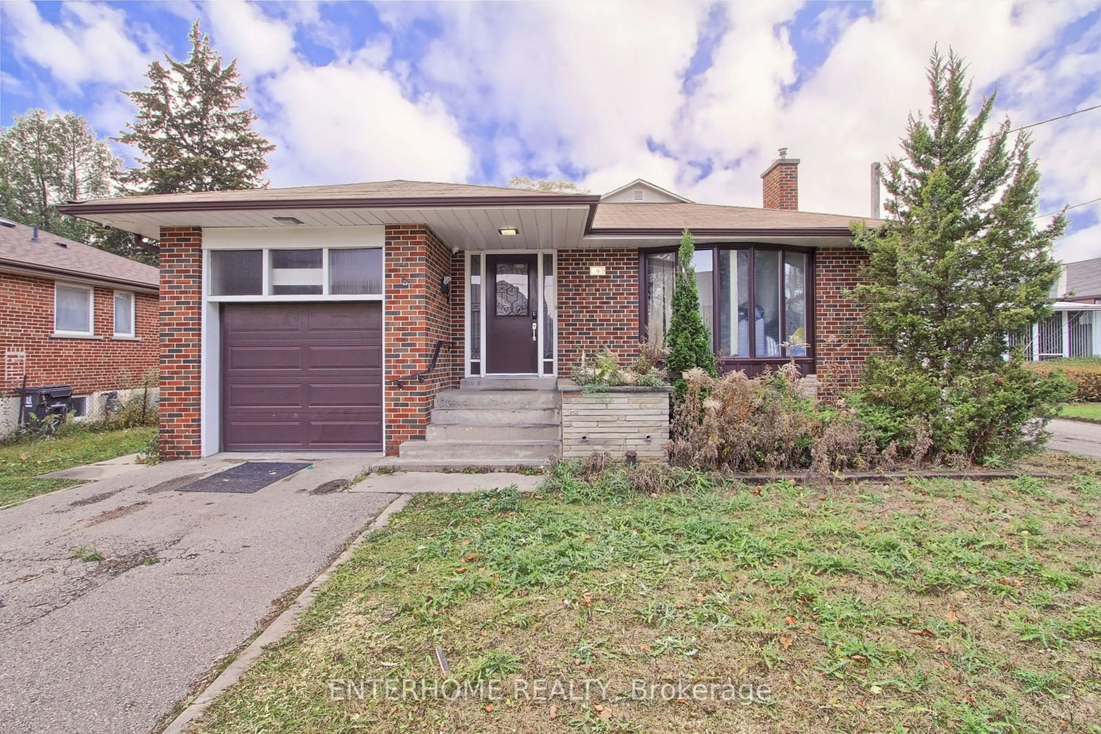 Home with brick exterior material for 6 Wallbridge Crt, Toronto Ontario M2R 1W1