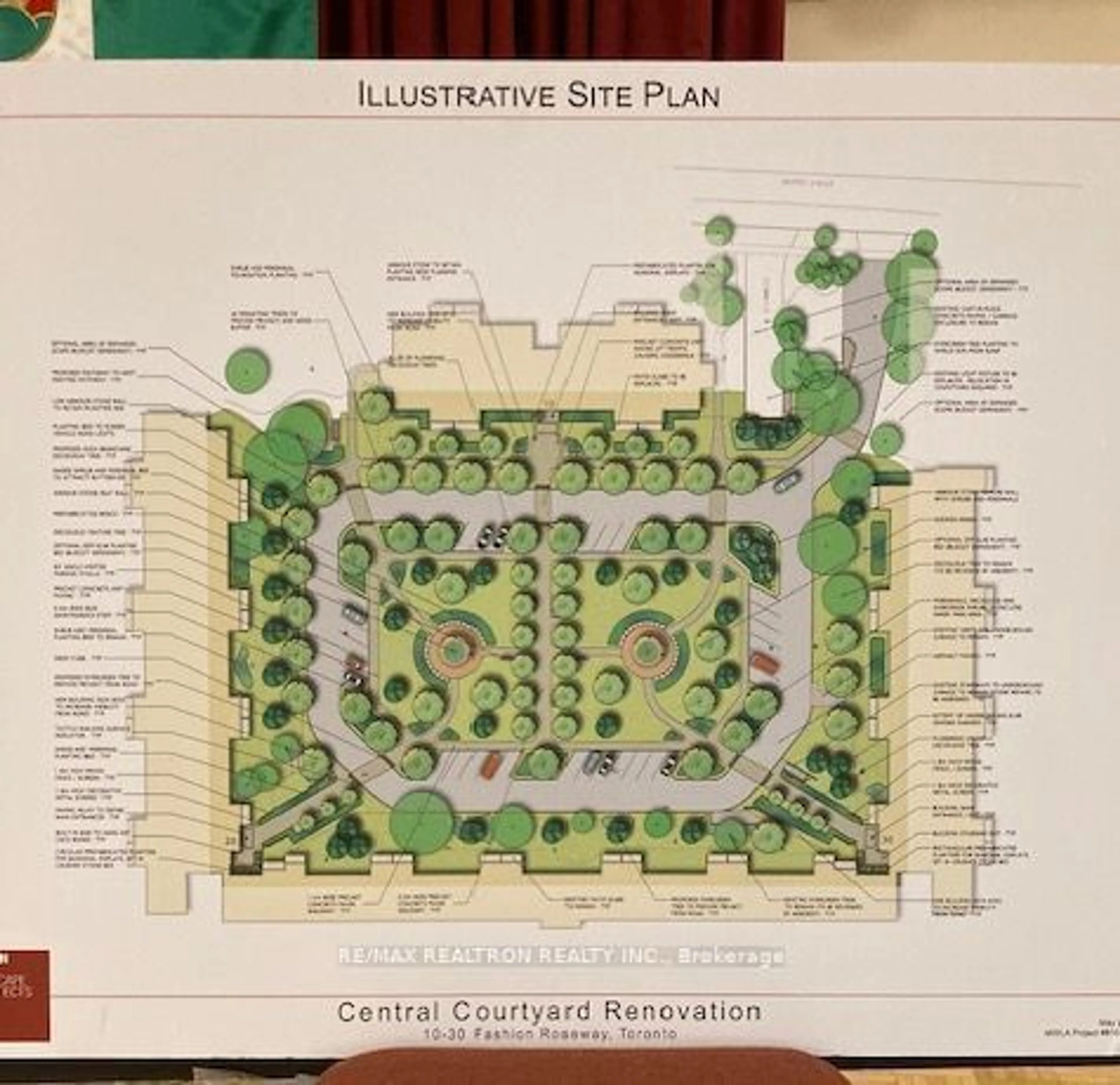 Floor plan for 30 Fashion Roseway #518E, Toronto Ontario M2N 6B4