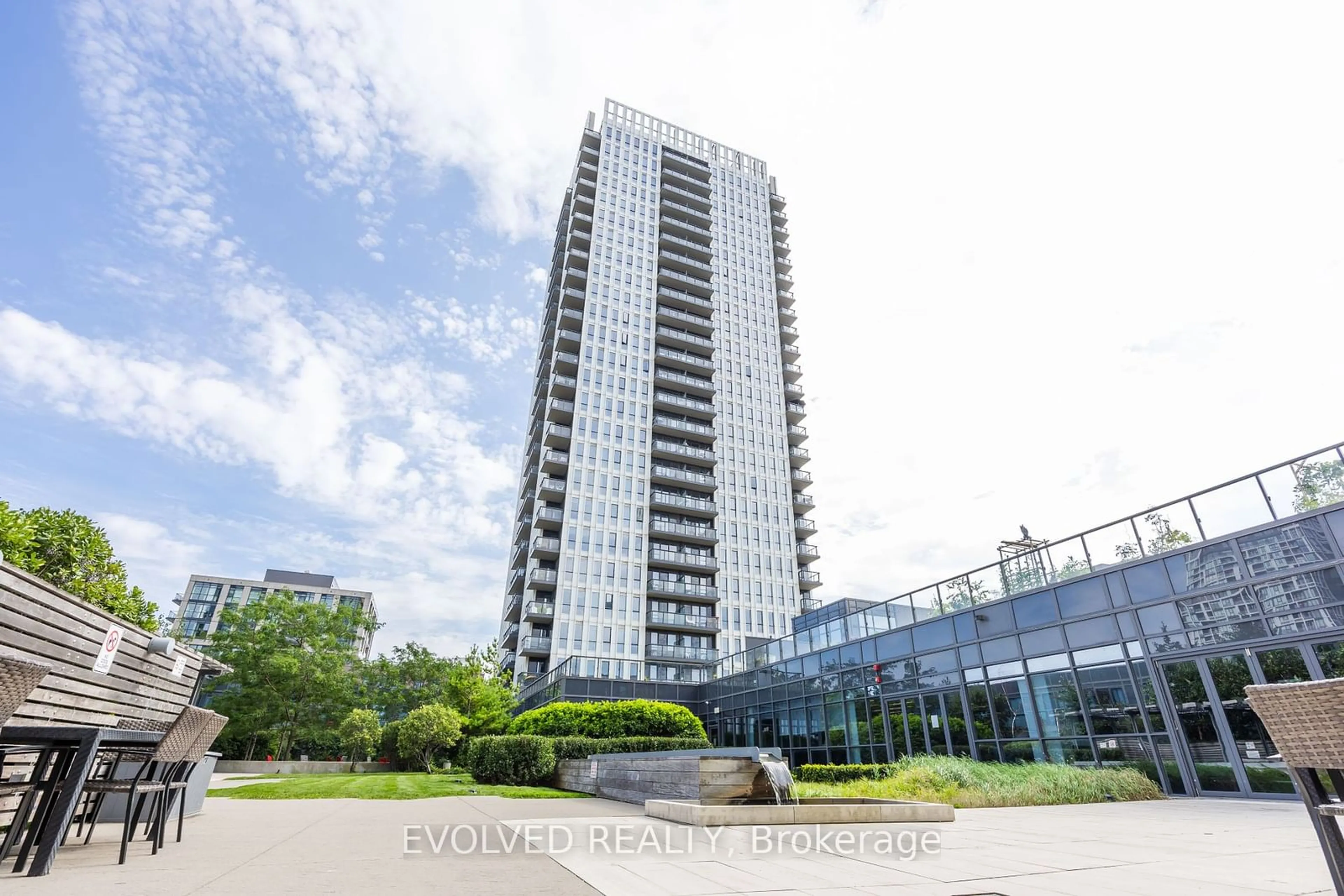 A pic from exterior of the house or condo, the front or back of building for 55 Regent Park Blvd #527, Toronto Ontario M5A 0C2