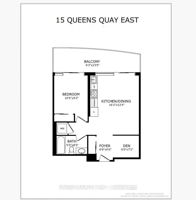 Additional property image - 15 Queens Quay Unit 1405