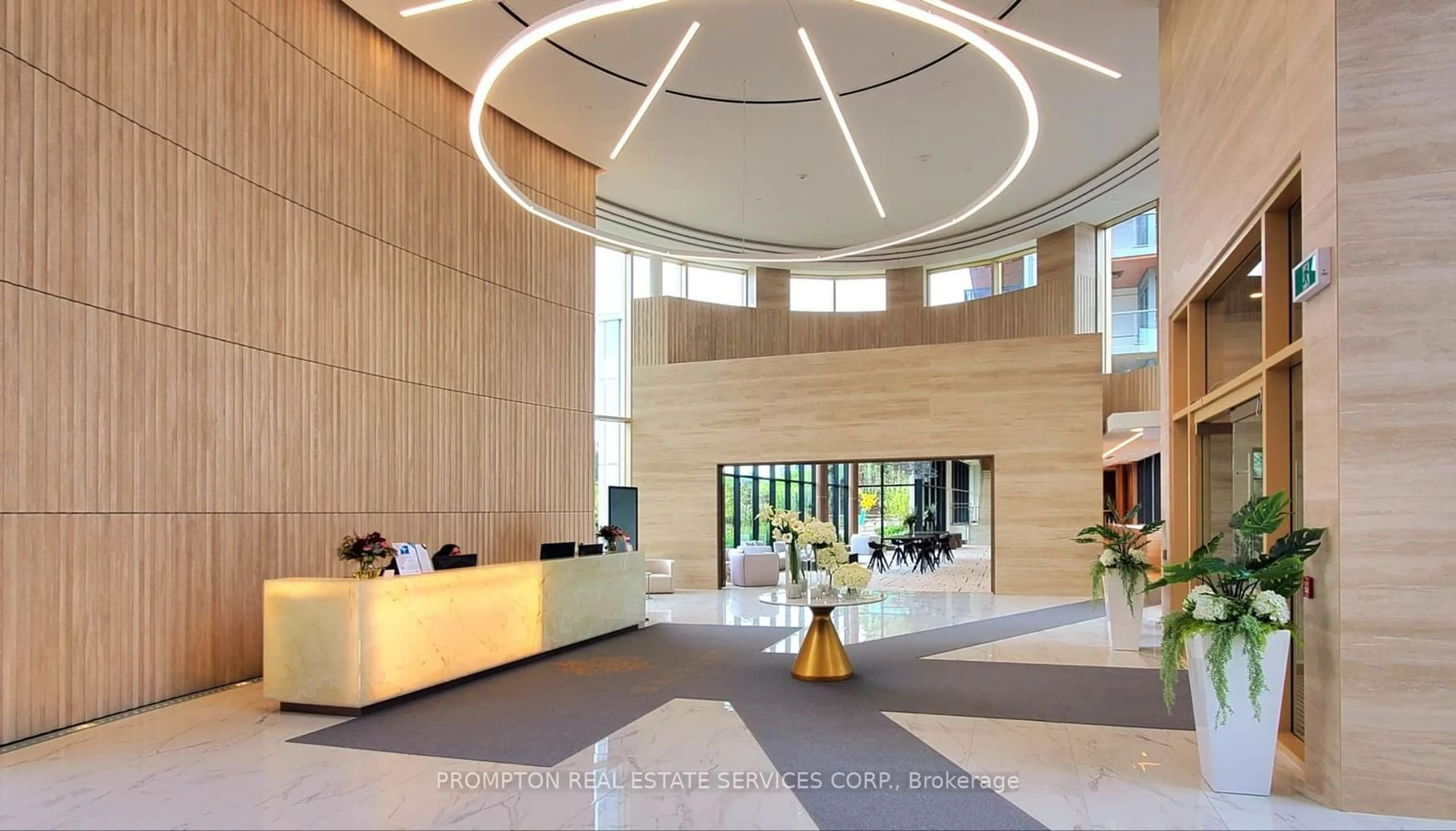 Indoor lobby for 27 McMahon Dr #907, Toronto Ontario M2K 0J2