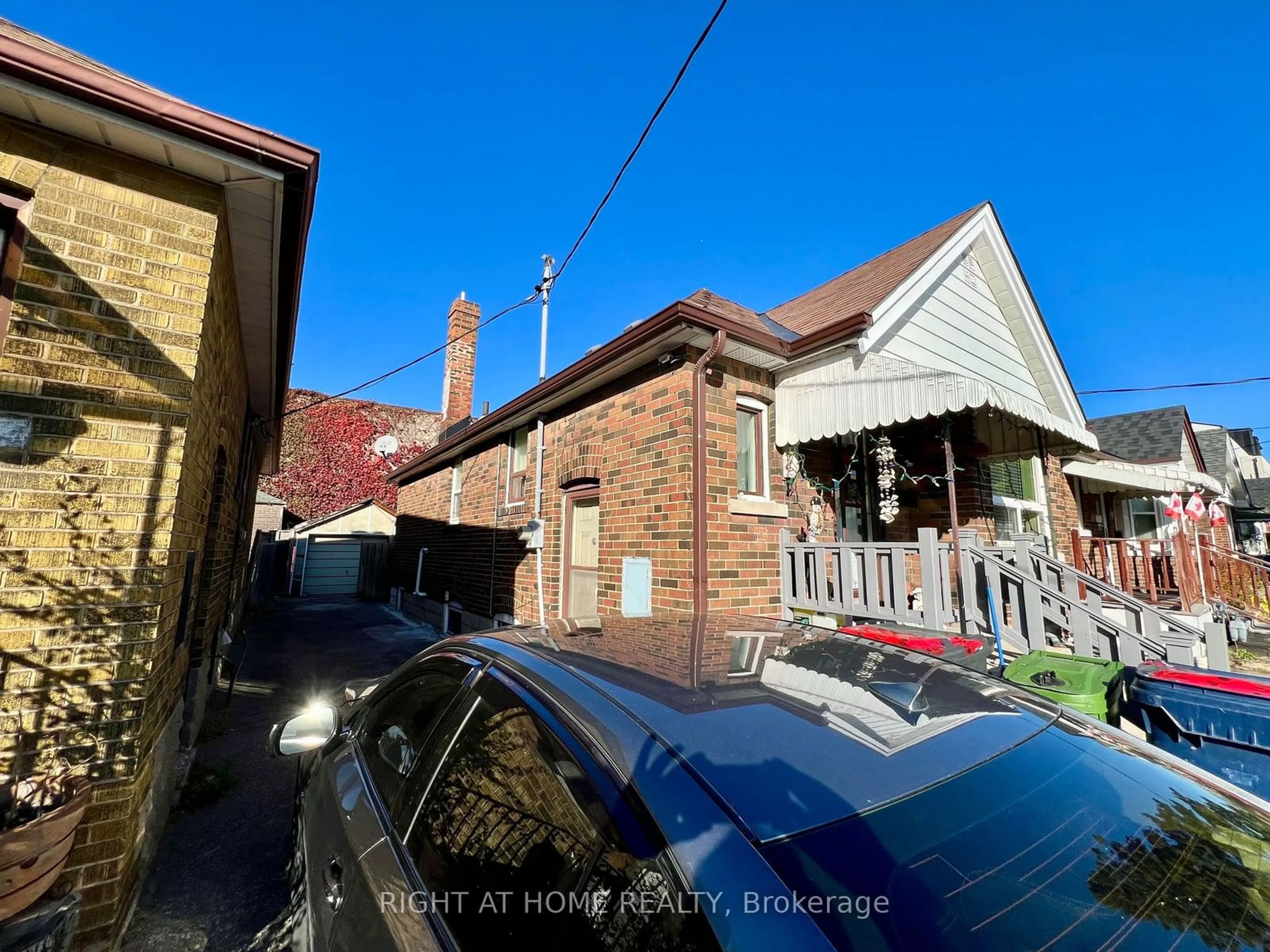 Frontside or backside of a home, the street view for 62 Lanark Ave, Toronto Ontario M6C 2B5