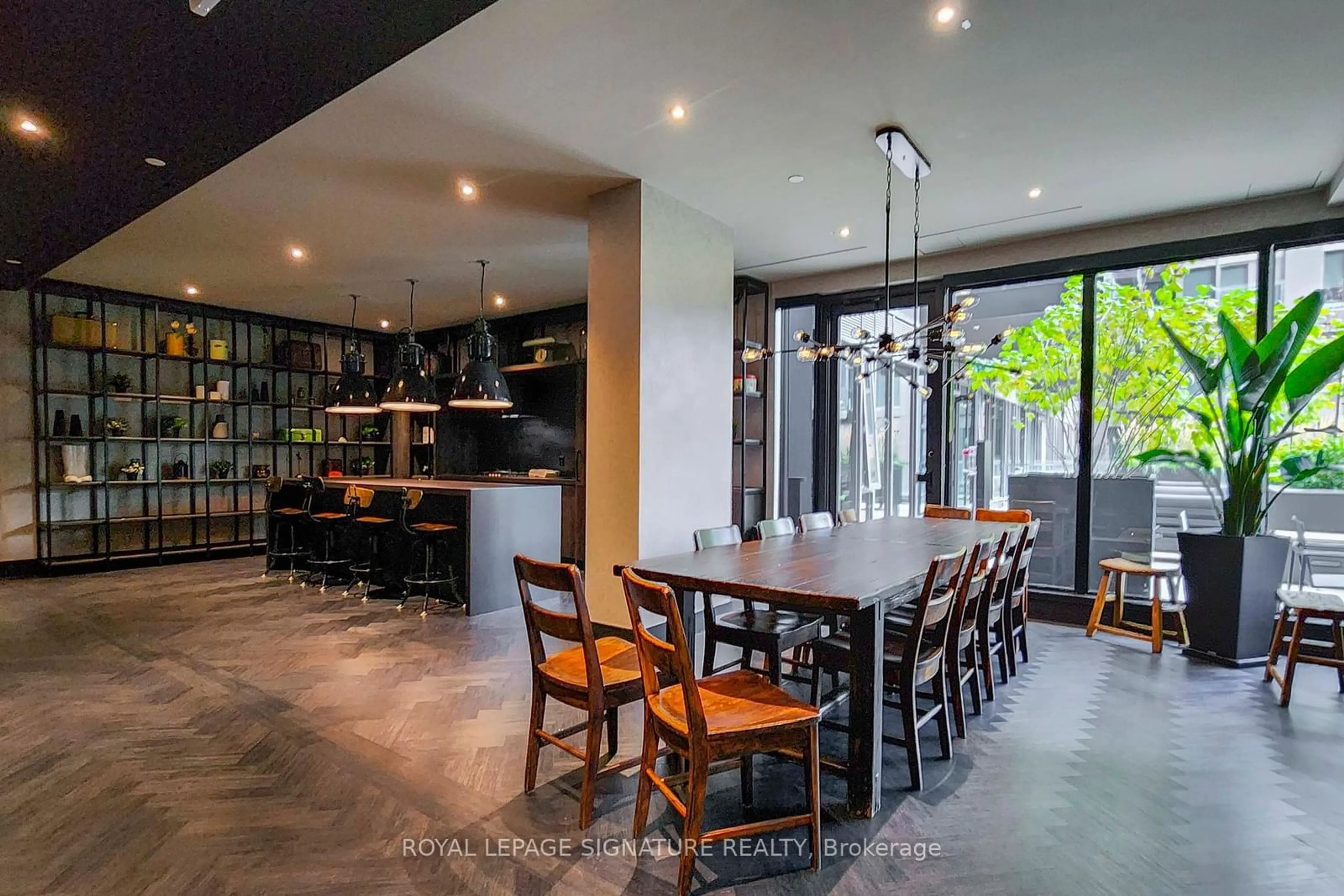 Contemporary kitchen, cement floor, cottage for 505 Richmond St #1201, Toronto Ontario M5V 0P4