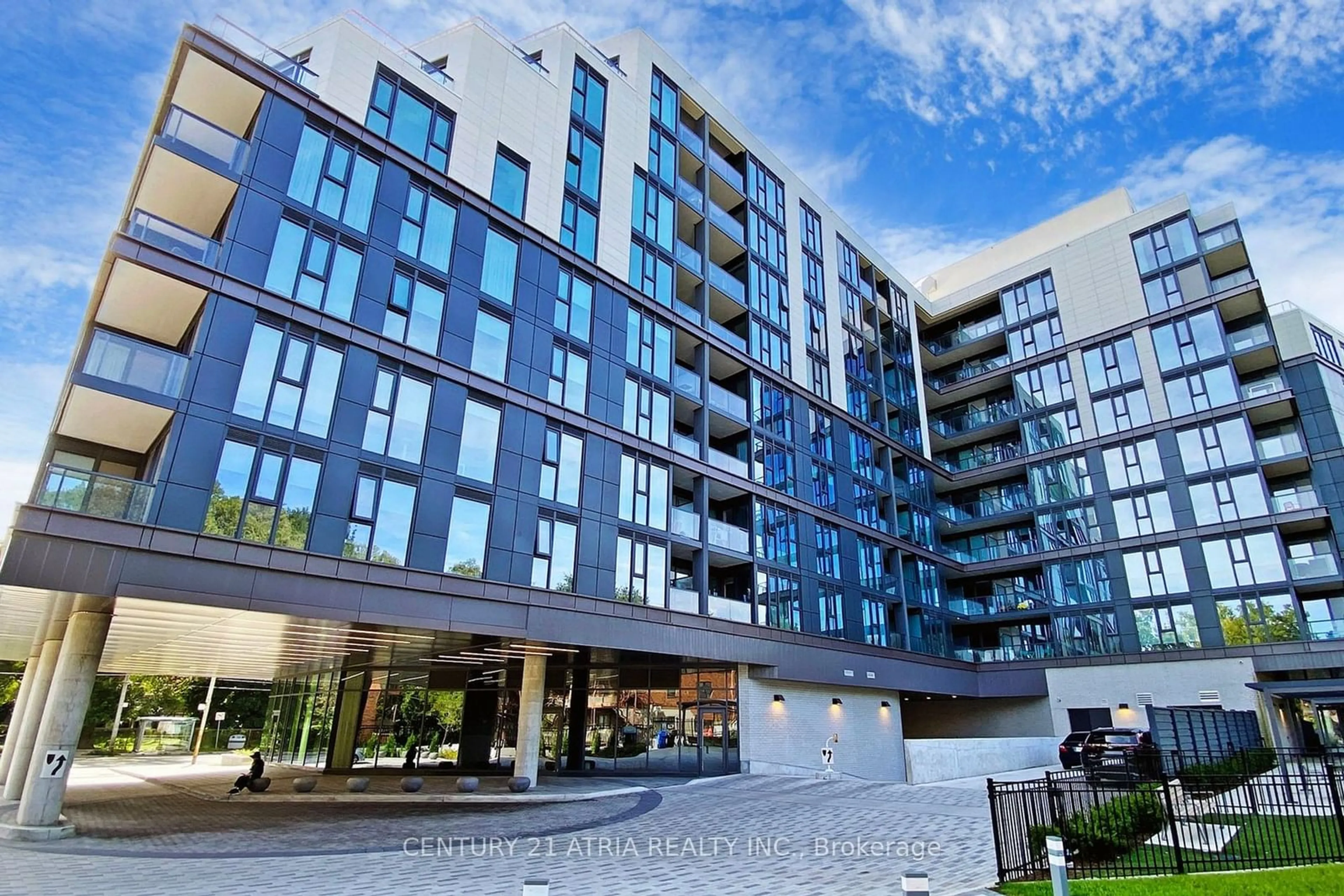 A pic from exterior of the house or condo, the front or back of building for 250 Lawrence Ave #101, Toronto Ontario M5M 1B2