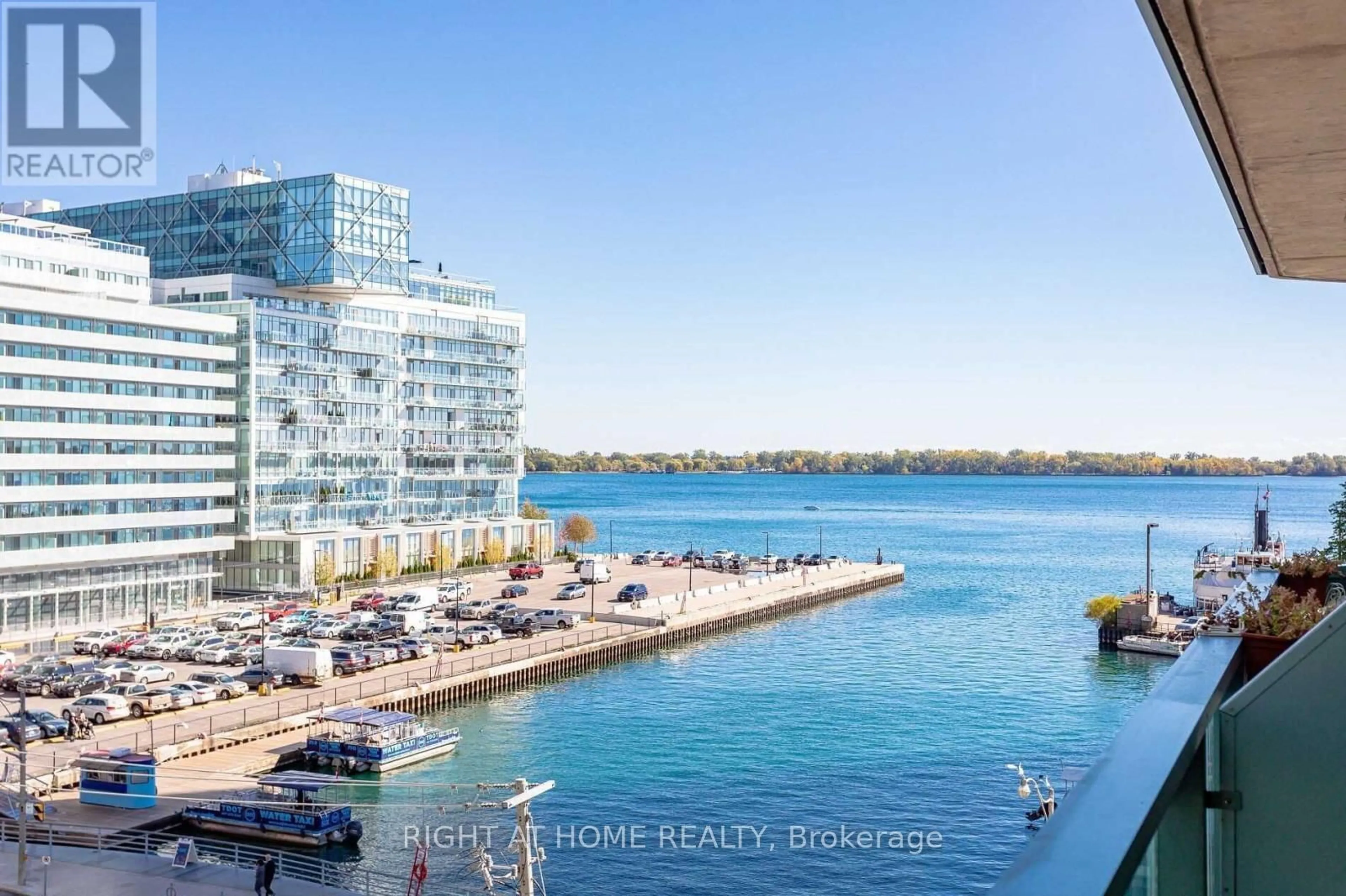 A pic from exterior of the house or condo, lake for 10 Queens Quay #1203, Toronto Ontario M5J 2R9