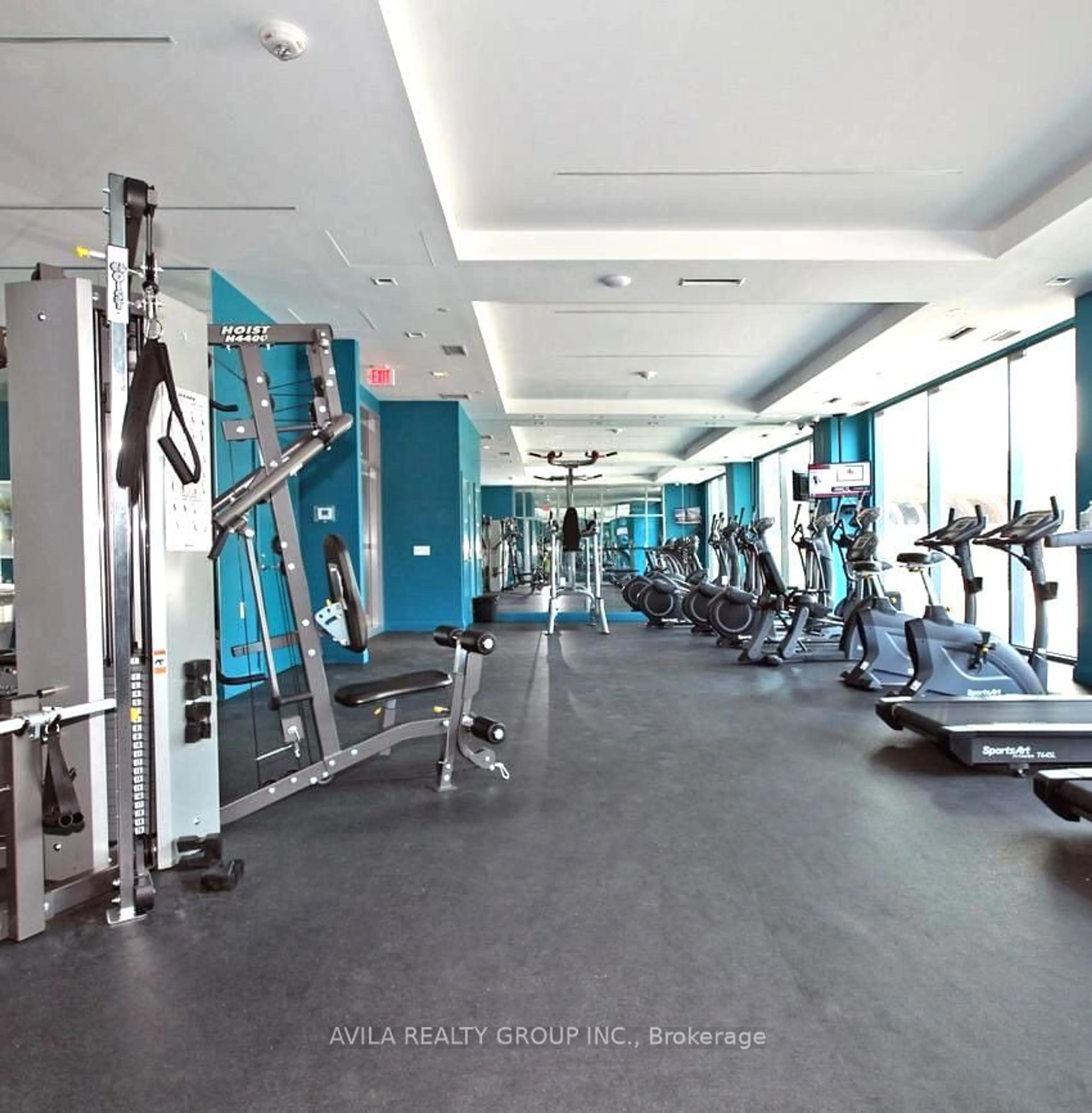 Gym or fitness room for 525 Adelaide St #1832, Toronto Ontario M5V 0N7