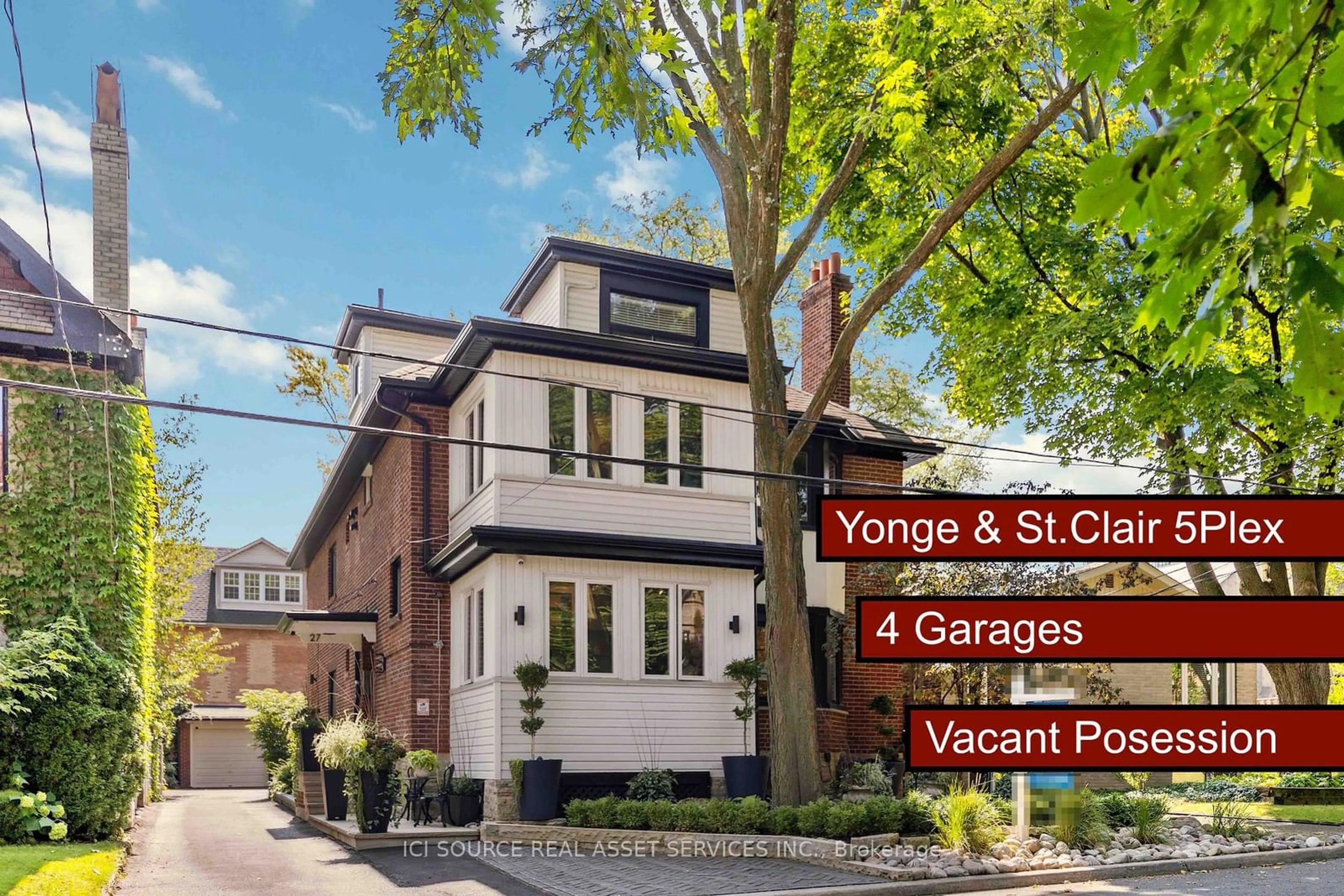 A pic from exterior of the house or condo, the street view for 27 Glen Elm Ave, Toronto Ontario M4T 1T9