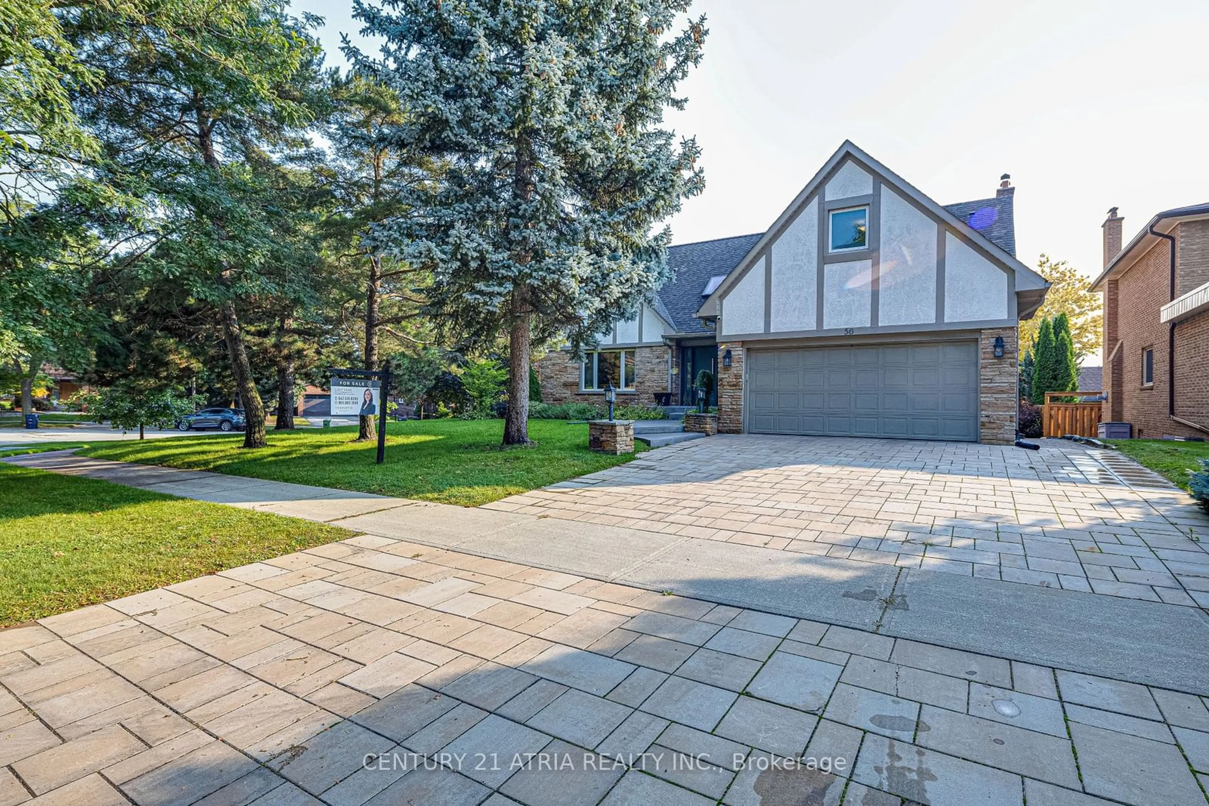 Frontside or backside of a home, cottage for 56 Magpie Cres, Toronto Ontario M2L 2E5