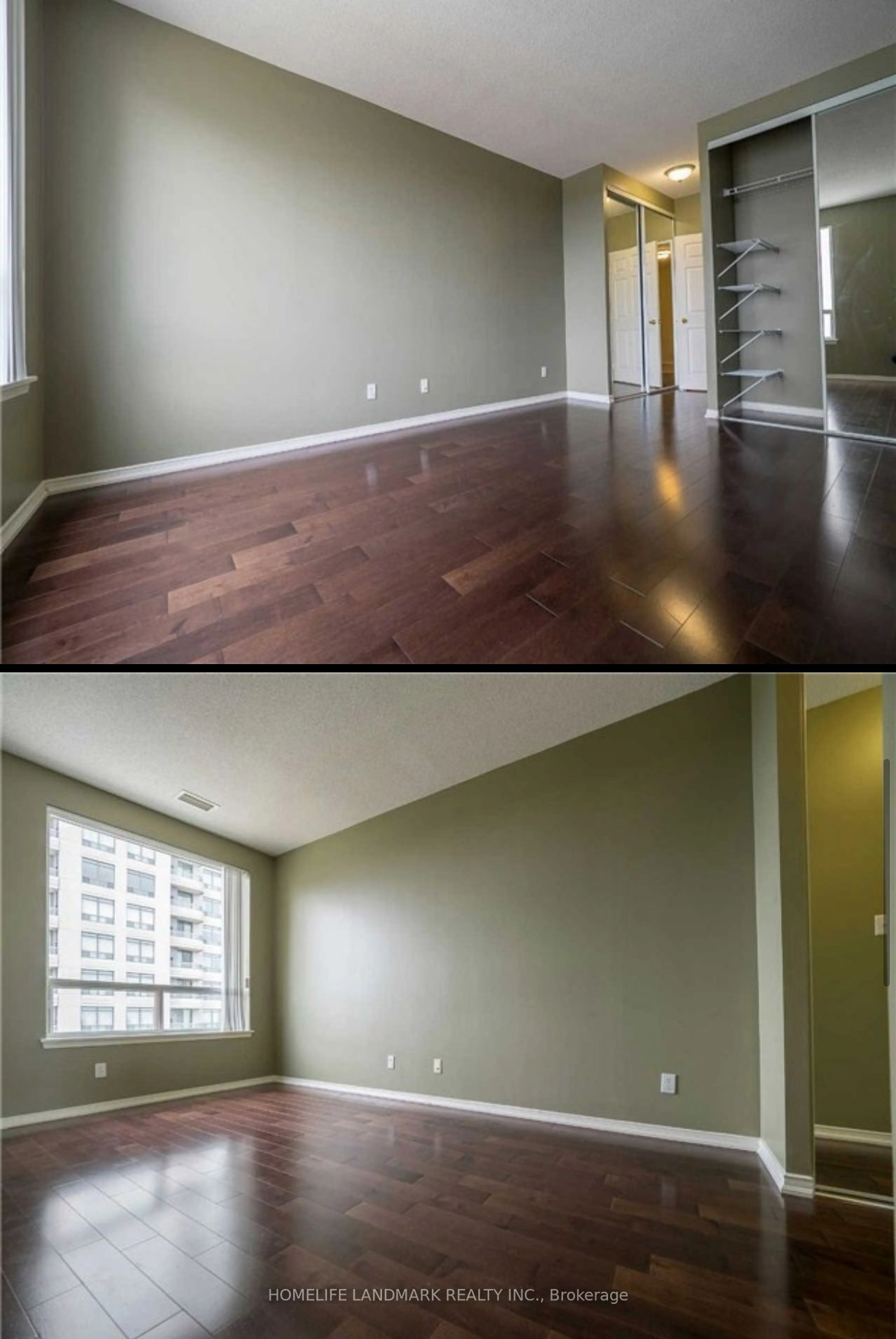 A pic of a room, wood floors for 18 Hillcrest Ave #Ph110, Toronto Ontario M2N 6T5