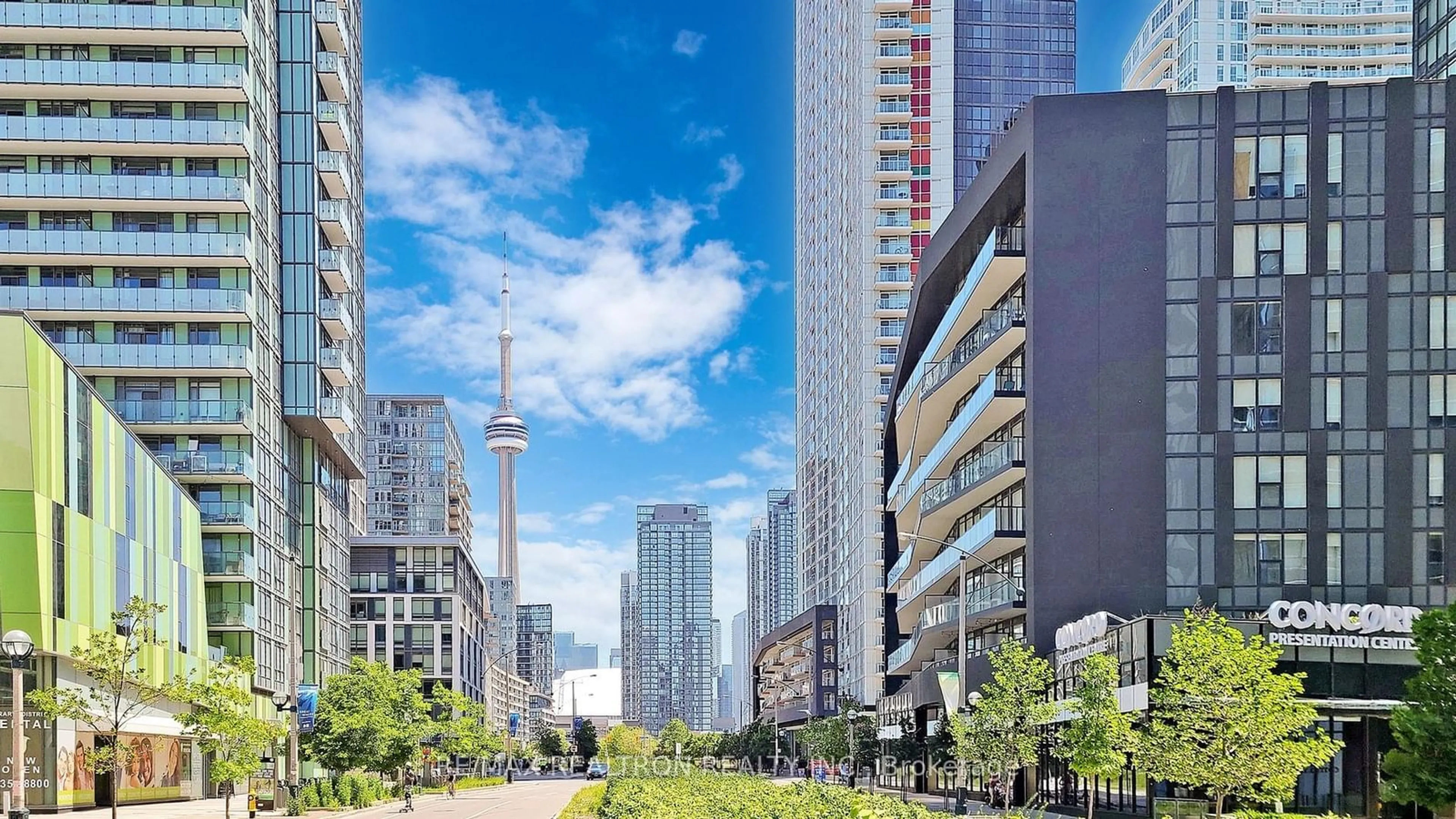 A pic from exterior of the house or condo, the view of city buildings for 70 Queens Wharf Rd #3107, Toronto Ontario M5V 0J2