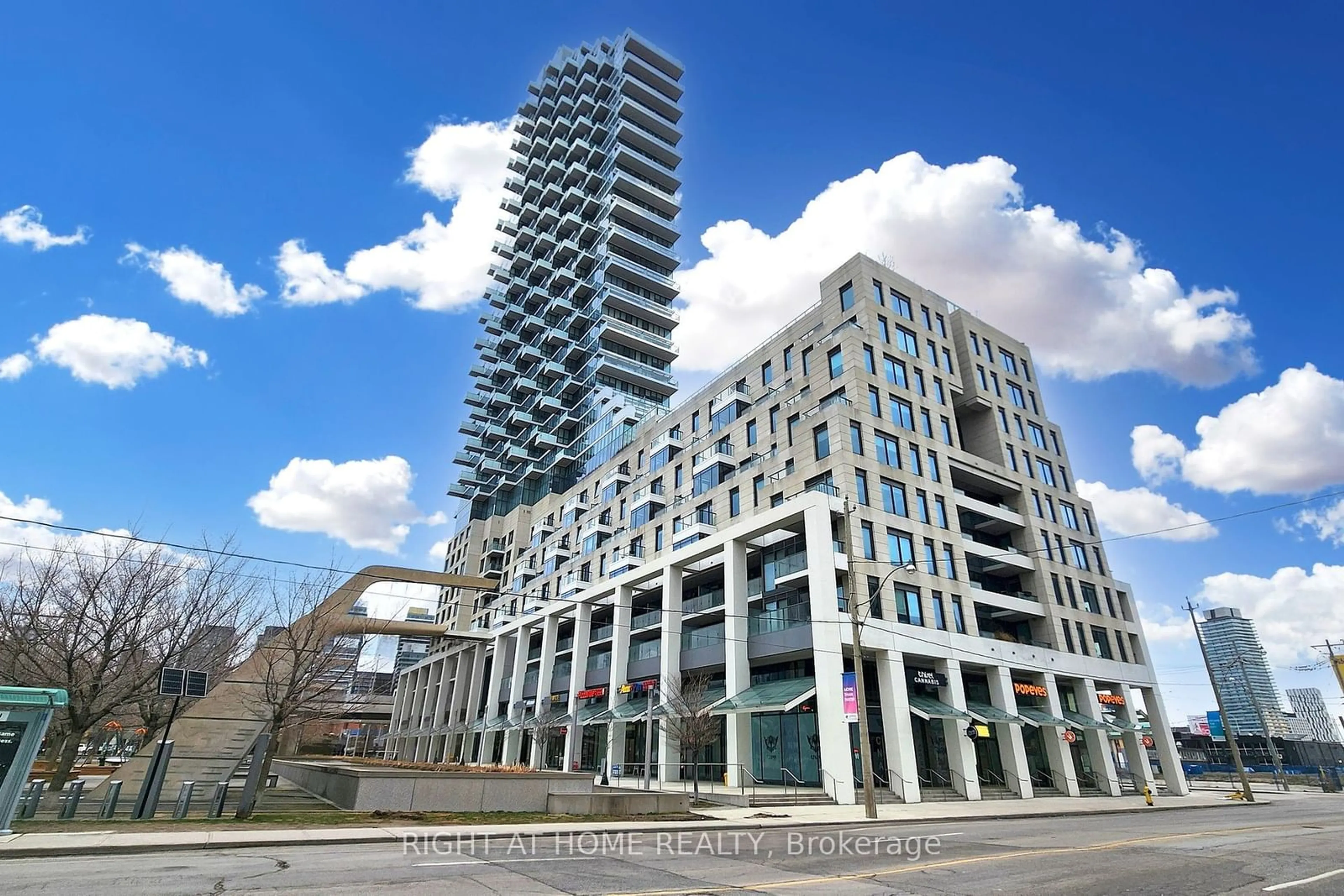 A pic from exterior of the house or condo, the front or back of building for 12 Bonnycastle St #312, Toronto Ontario M5A 0C8