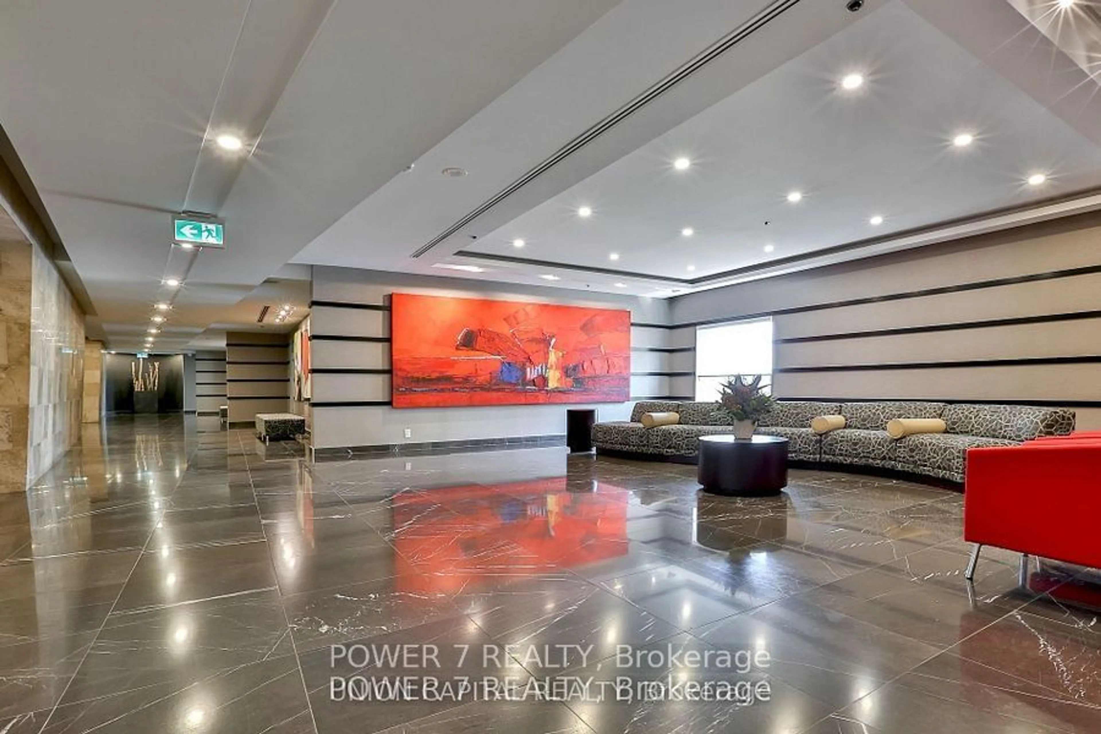 Indoor lobby, cement floor for 8 Park Rd #3303, Toronto Ontario M4W 3S5