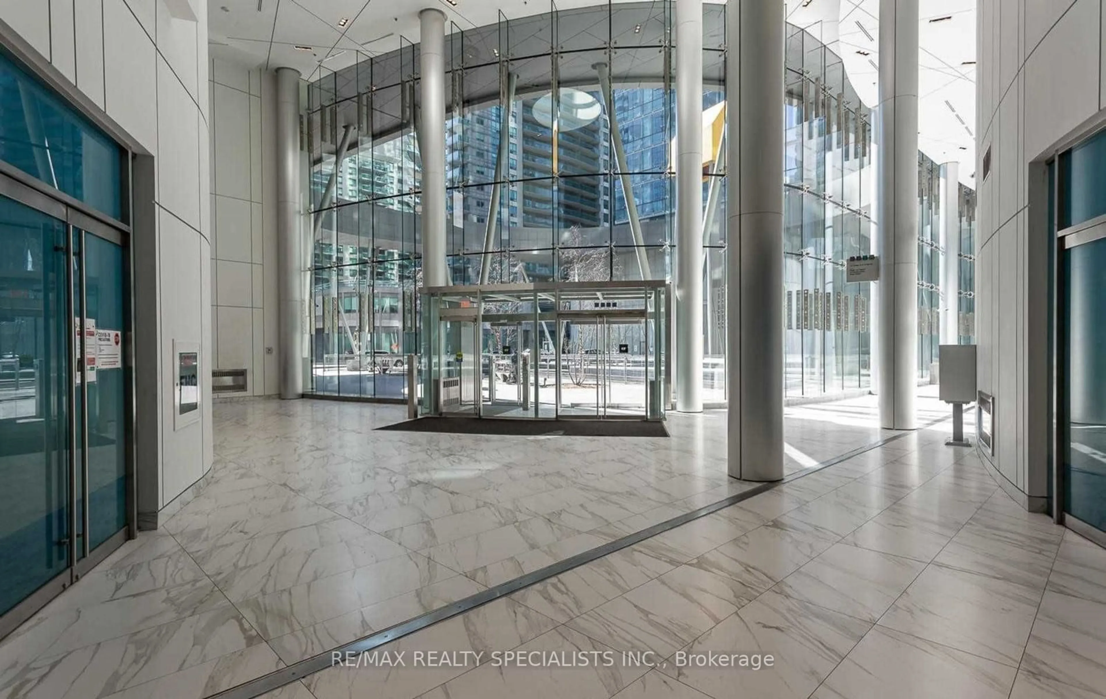 Indoor lobby, unknown floor for 12 York St #3210, Toronto Ontario M5J 0A9