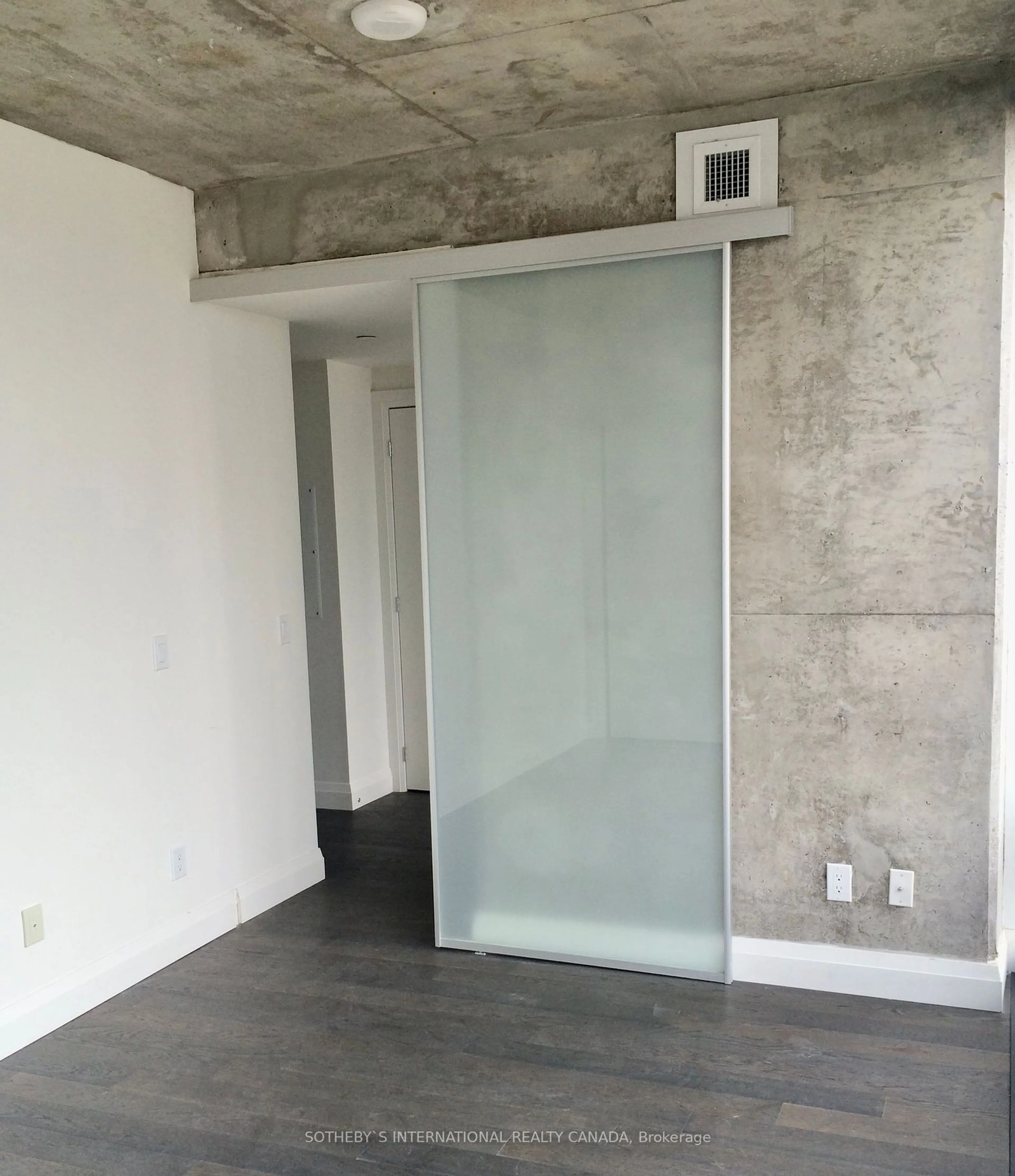 A pic of a room, cement floor for 224 King Street West St #1907, Toronto Ontario M5H 0A6