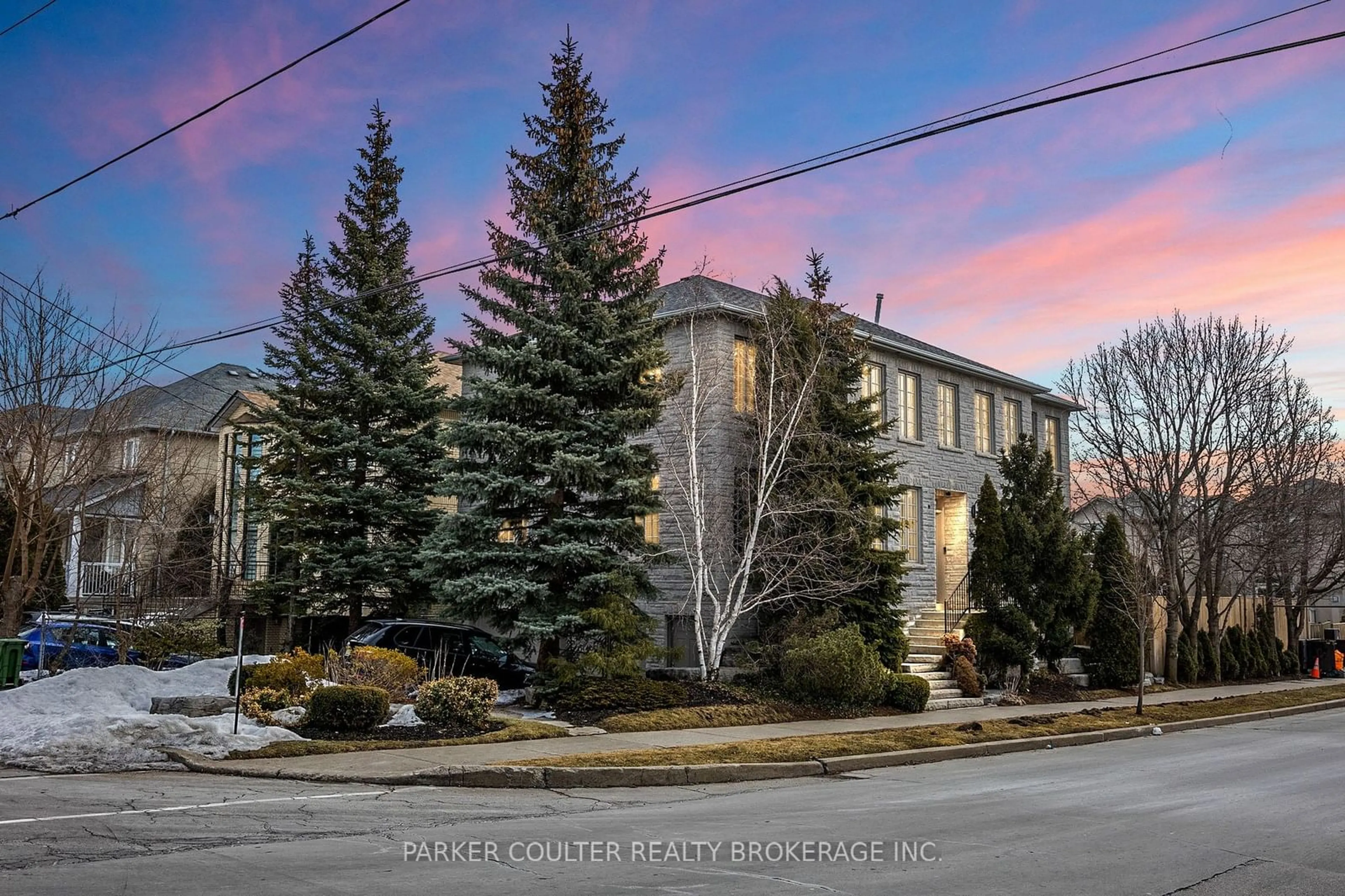 A pic from exterior of the house or condo, the street view for 149 Glen Park Ave, Toronto Ontario M6B 2C6