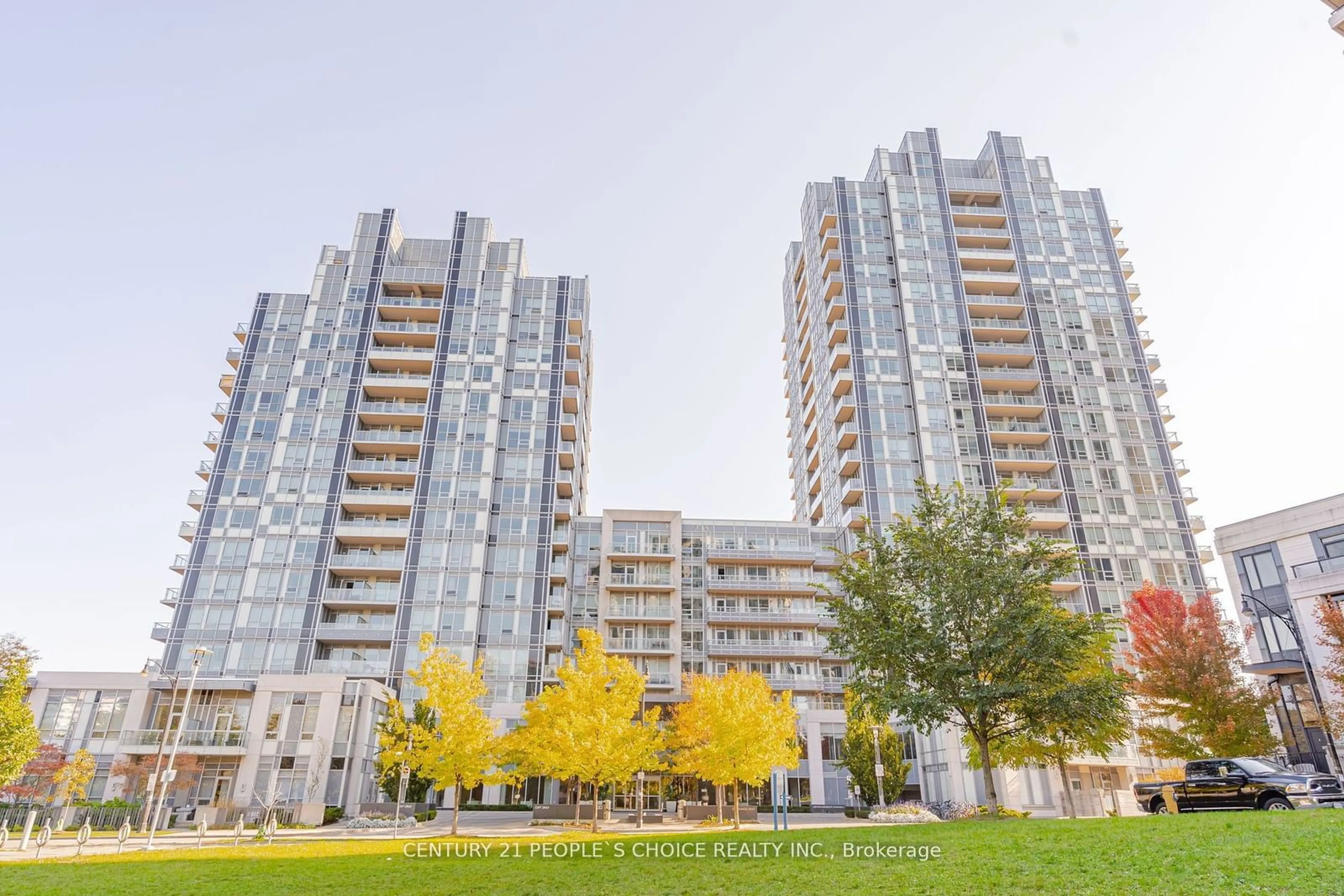 A pic from exterior of the house or condo, the view of city buildings for 120 Harrison Garden Blvd #616, Toronto Ontario M2N 0H1