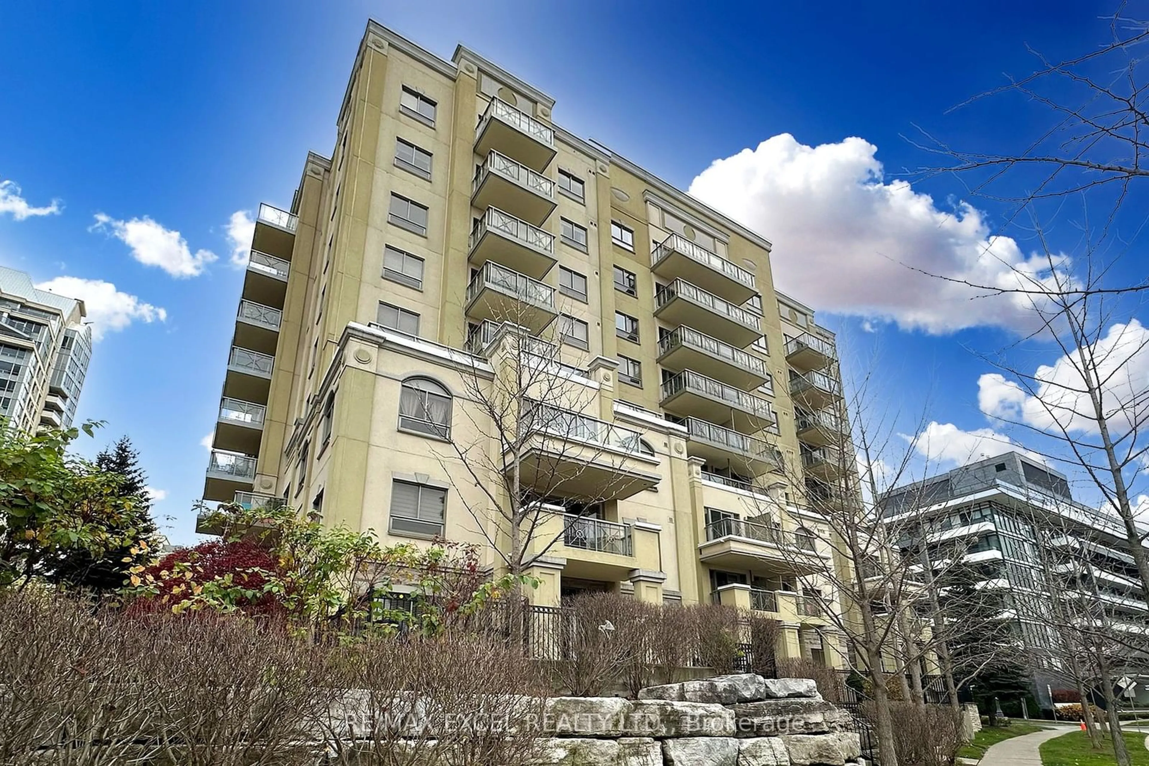 A pic from exterior of the house or condo, the front or back of building for 12 Rean Dr #506, Toronto Ontario M2K 3C6