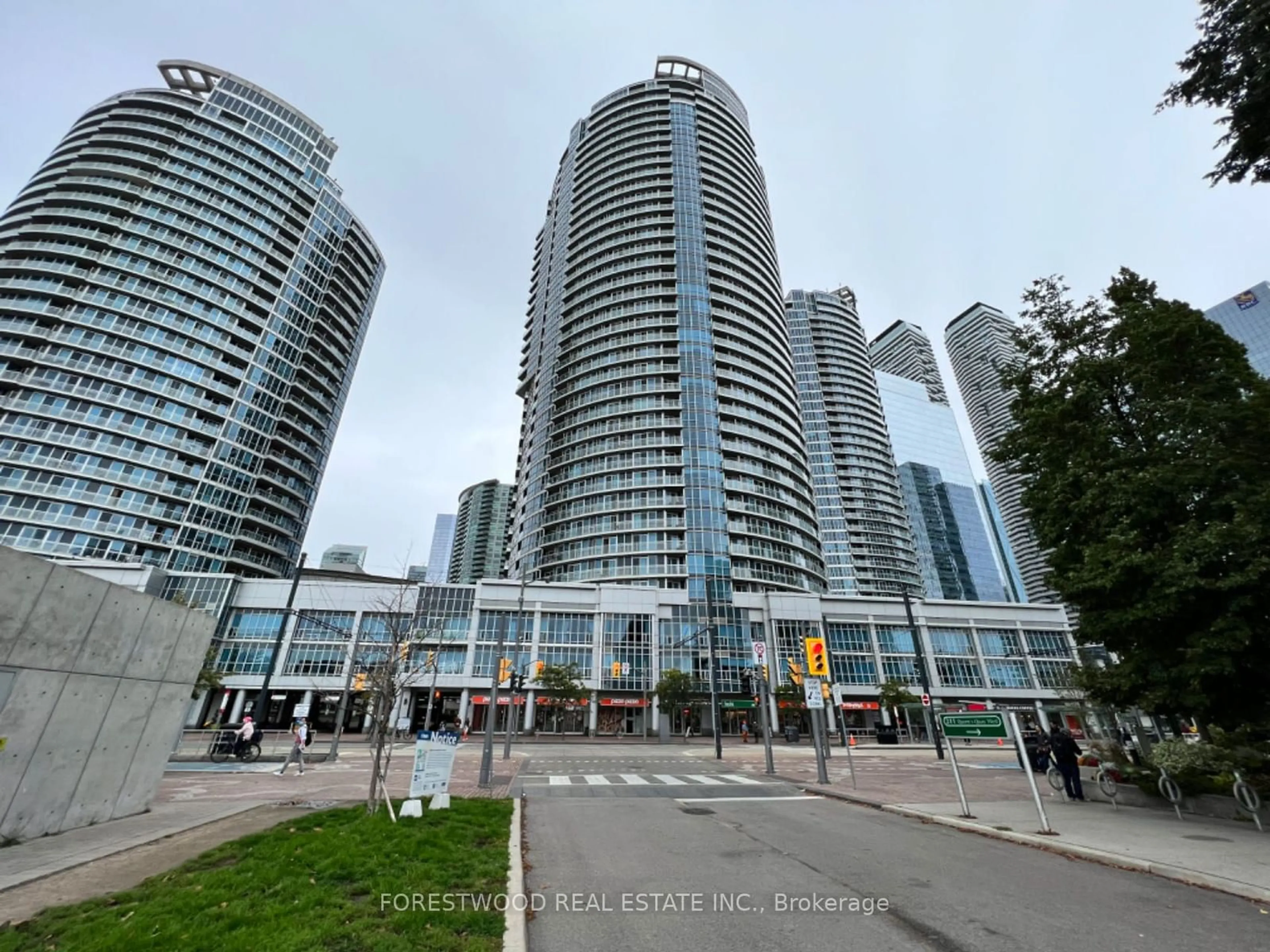 A pic from exterior of the house or condo, the street view for 208 Queens Quay Way #2201, Toronto Ontario M5J 2Y5