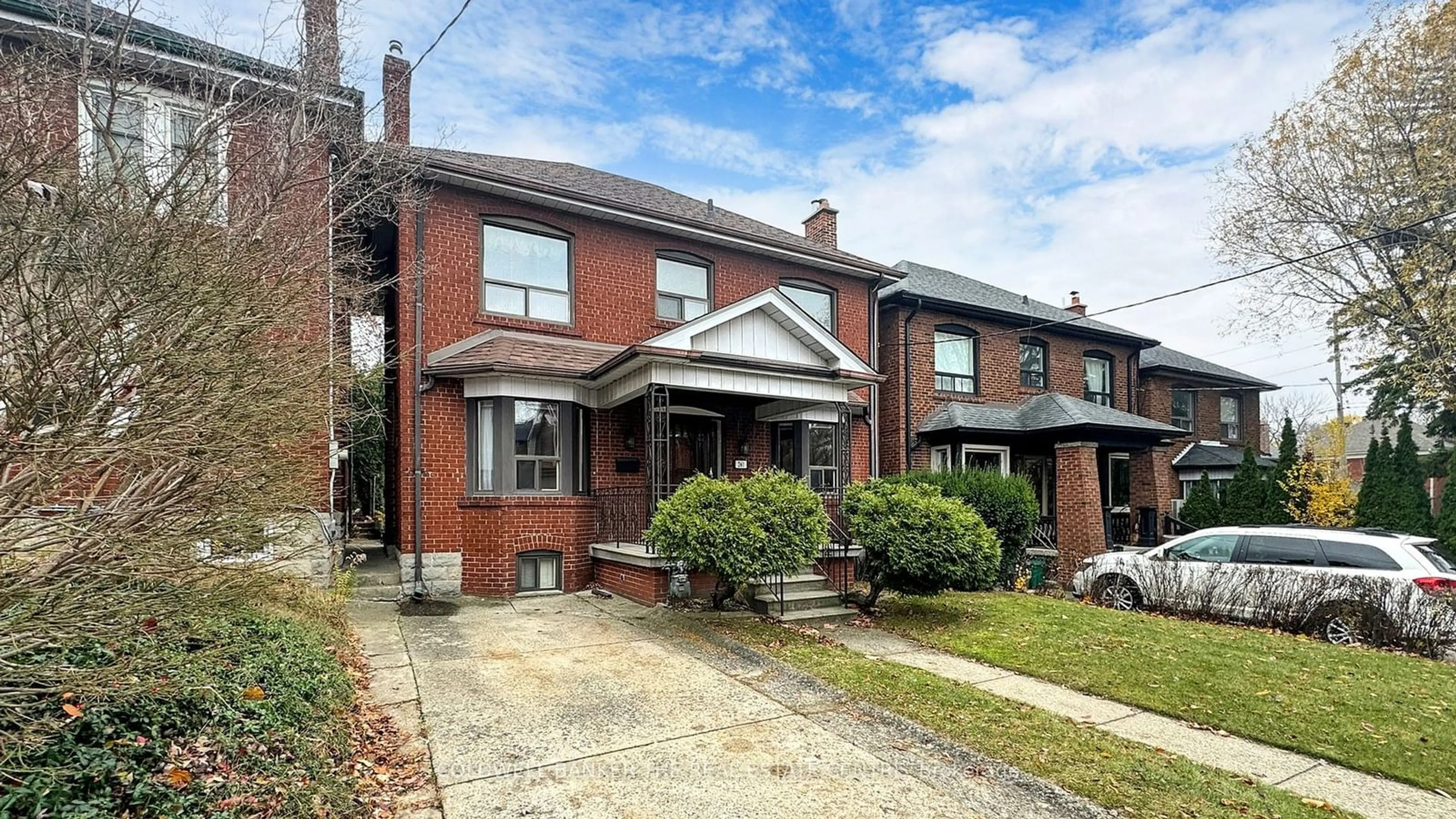 Home with brick exterior material for 261 Winona Dr, Toronto Ontario M6C 3S6