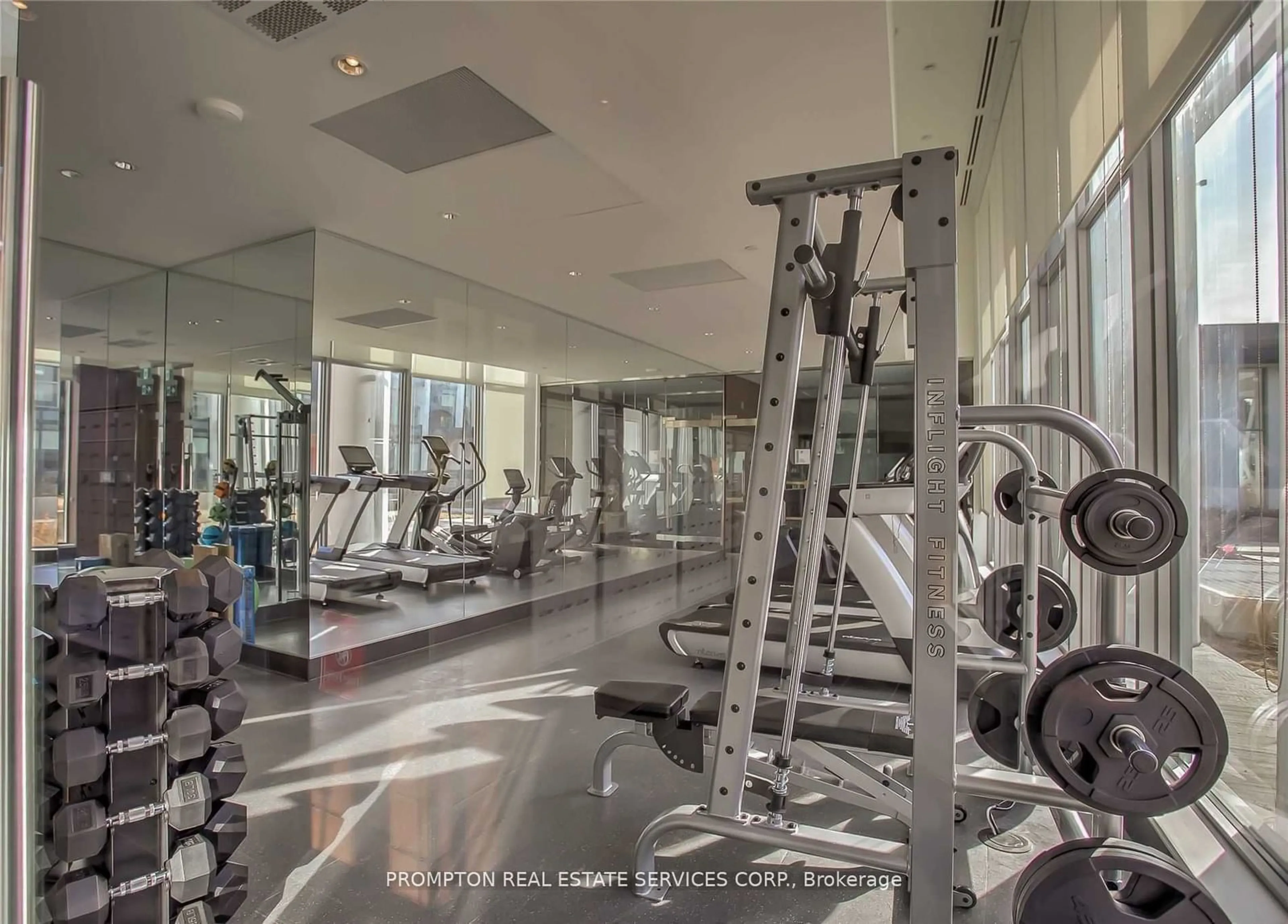 Gym or fitness room for 115 McMahon Dr #3005, Toronto Ontario M2K 0E3