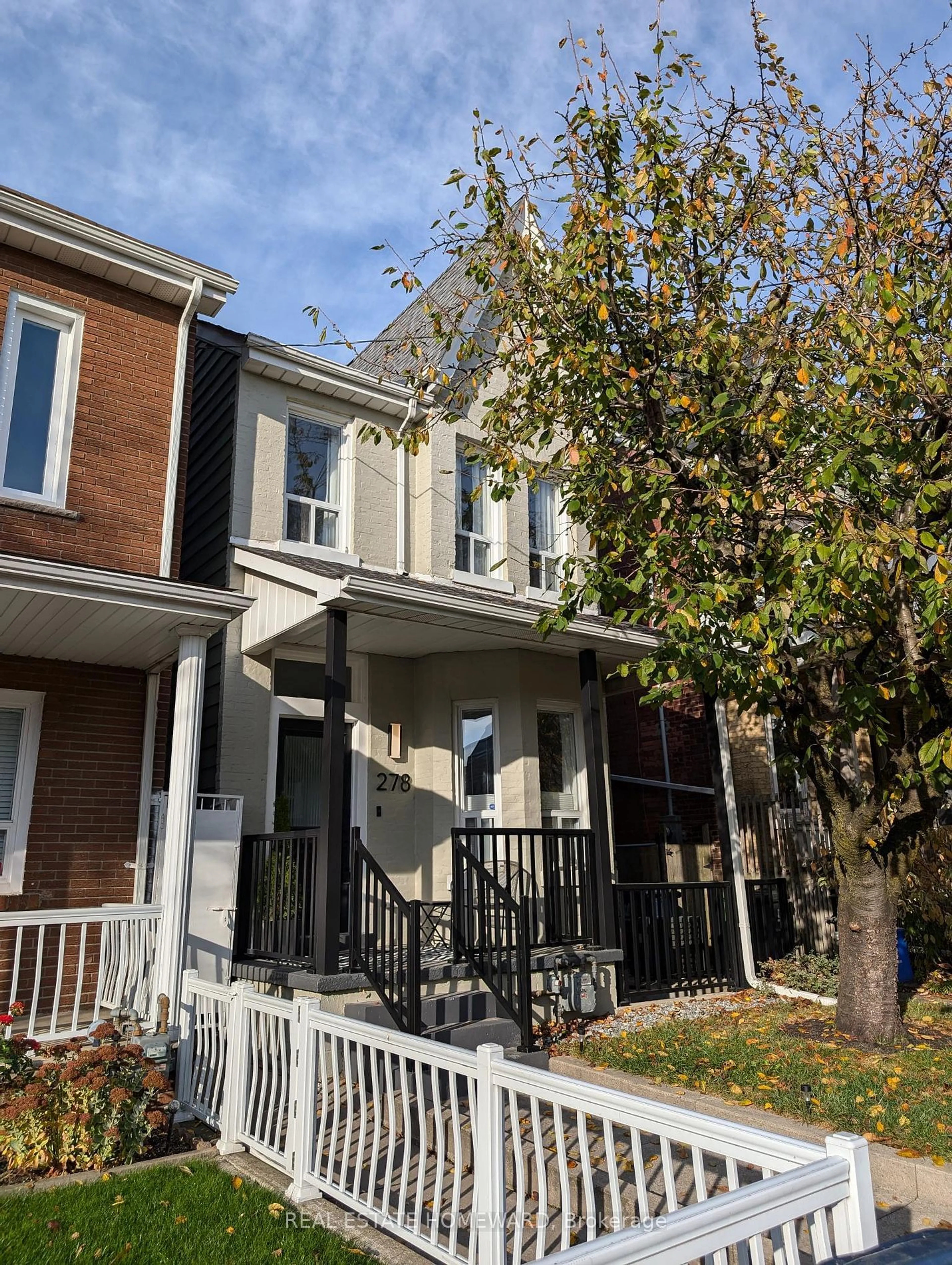 A pic from exterior of the house or condo, the street view for 278 Euclid Ave, Toronto Ontario M6J 2K2