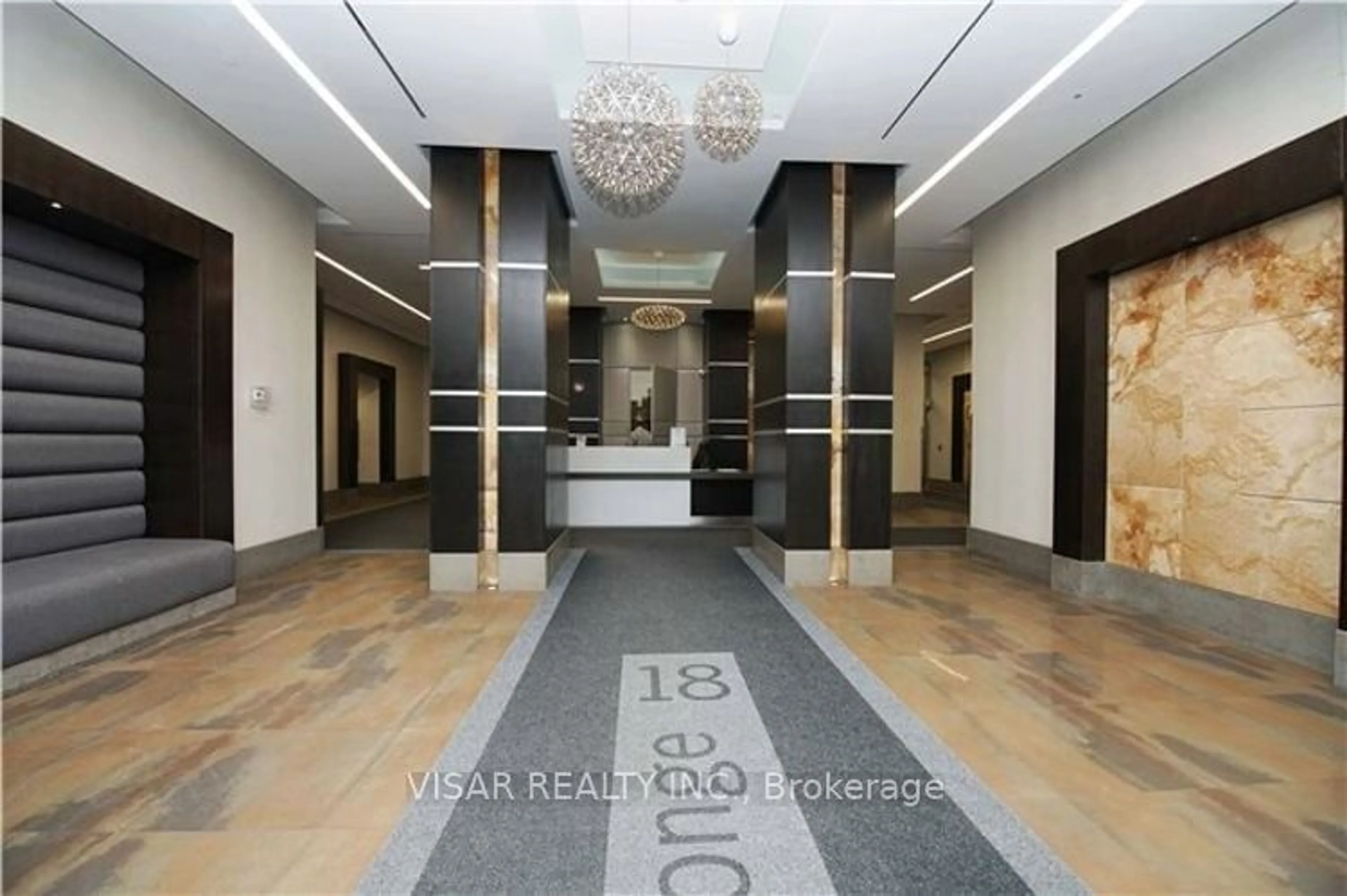 Indoor lobby, unknown floor for 18 Yonge St #603, Toronto Ontario M5E 1Z8