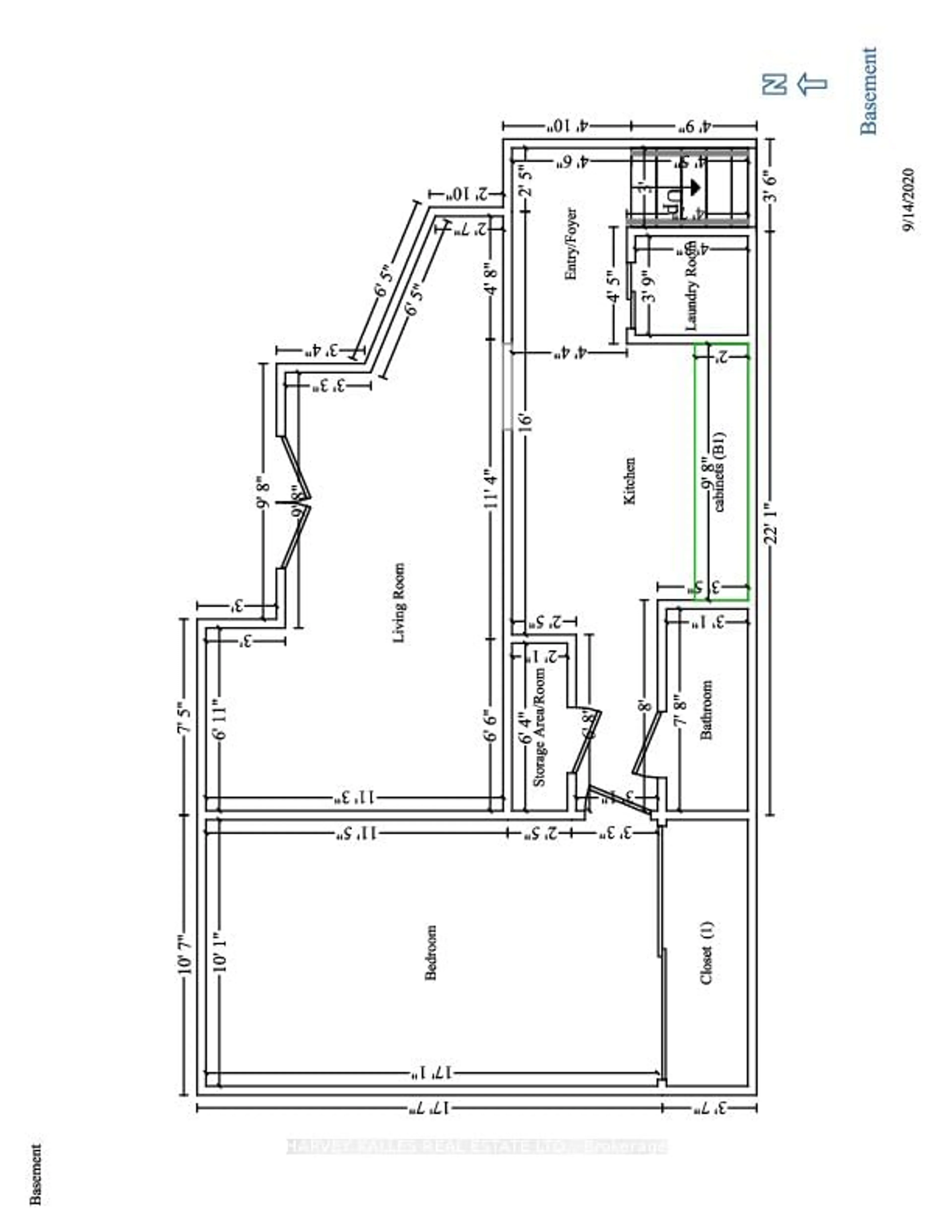 Floor plan for 243 Johnston Ave, Toronto Ontario M2N 1H5