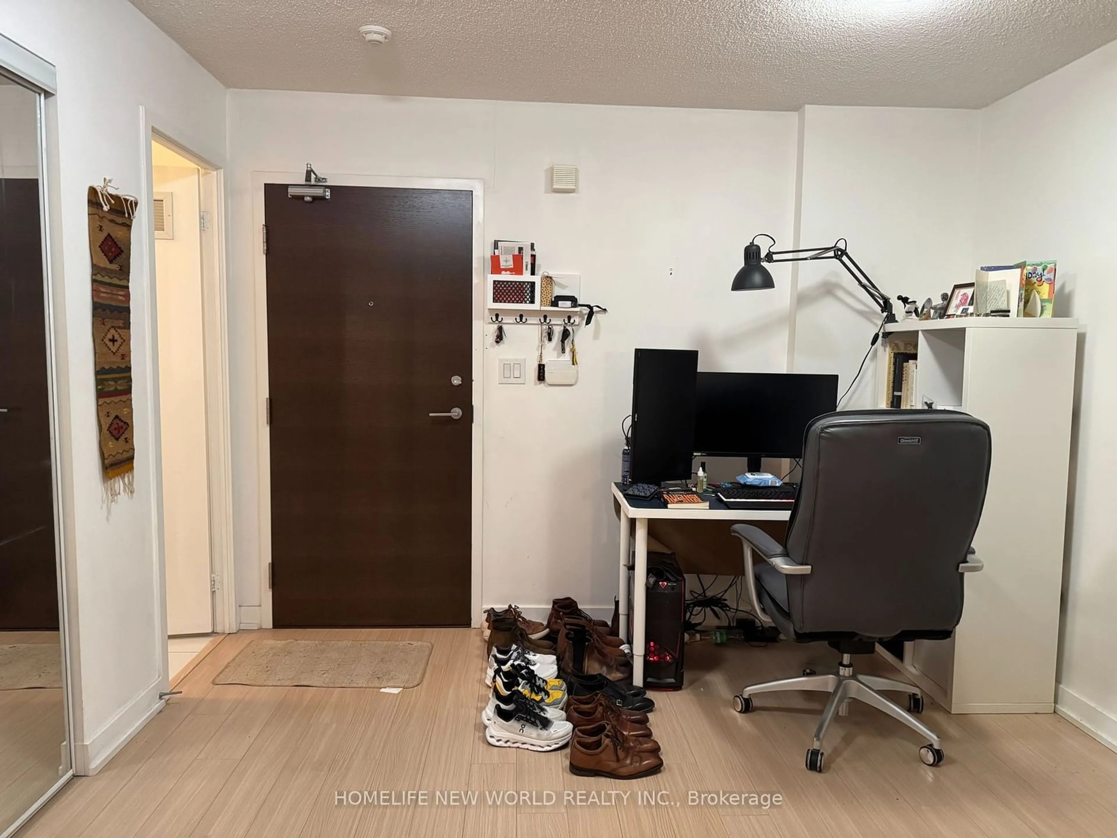 A pic of a room, not visible floor for 151 Dan Leckie Way #847, Toronto Ontario M5V 4B2