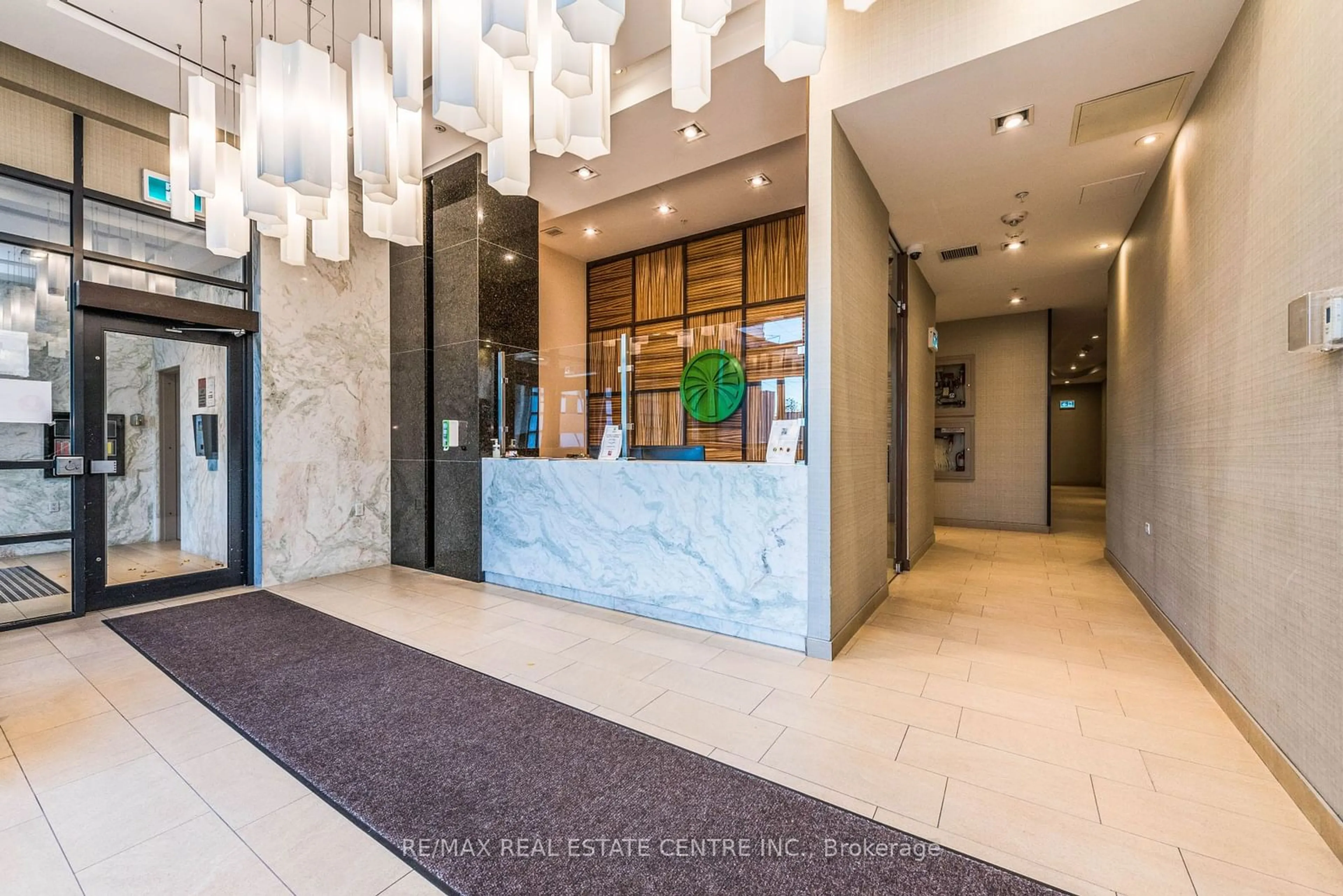 Indoor lobby for 5740 Yonge St #1505, Toronto Ontario M2M 0B1