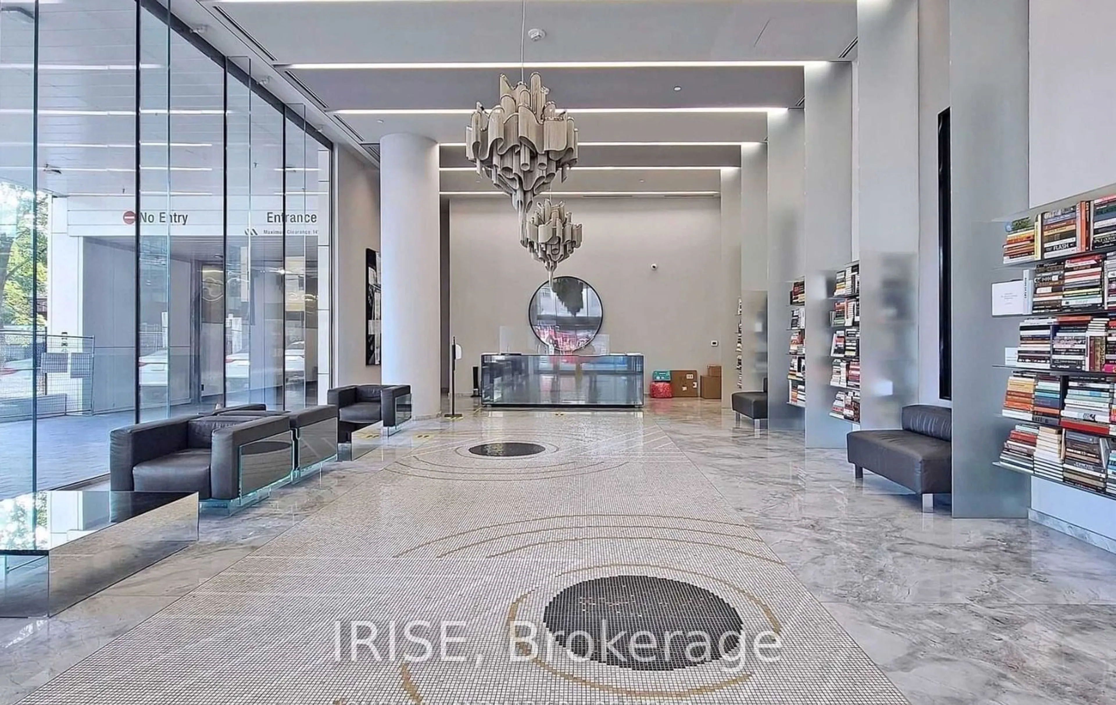 Indoor lobby, ceramic floors for 8 Hillsdale Ave #1219, Toronto Ontario M4S 0B1